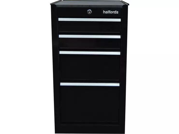 Halfords 4 Drawer Side Cabinet Black Halfords Uk