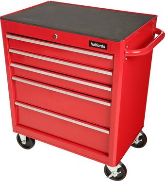 Halfords 5 Drawer Cabinet - Red | Halfords UK