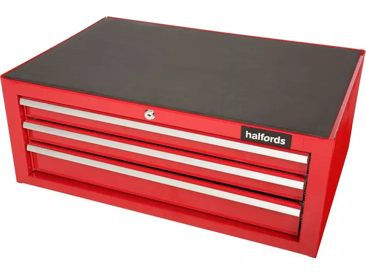 Halfords 3 Drawer Mid Chest Red Halfords Ie