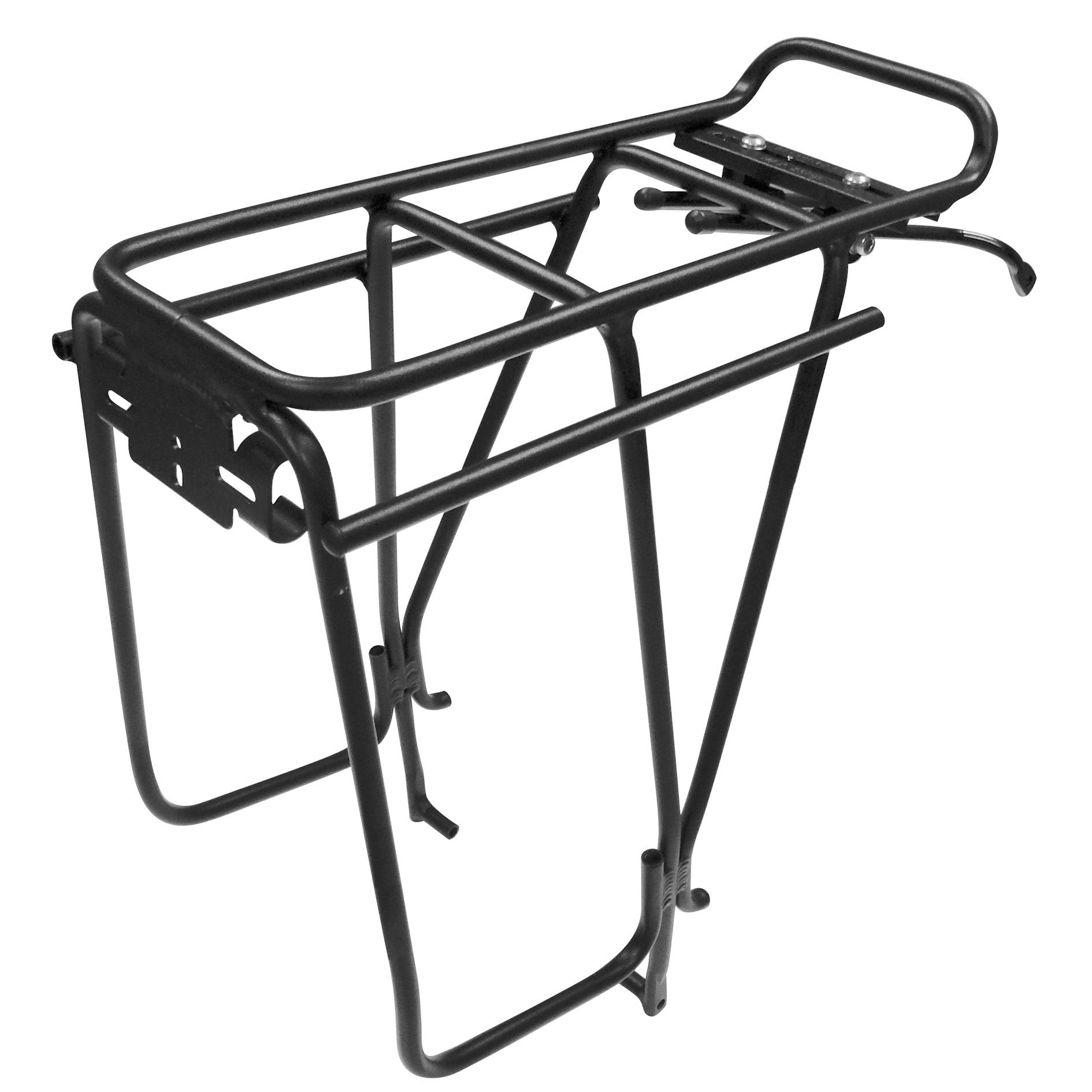 bike rack and panniers