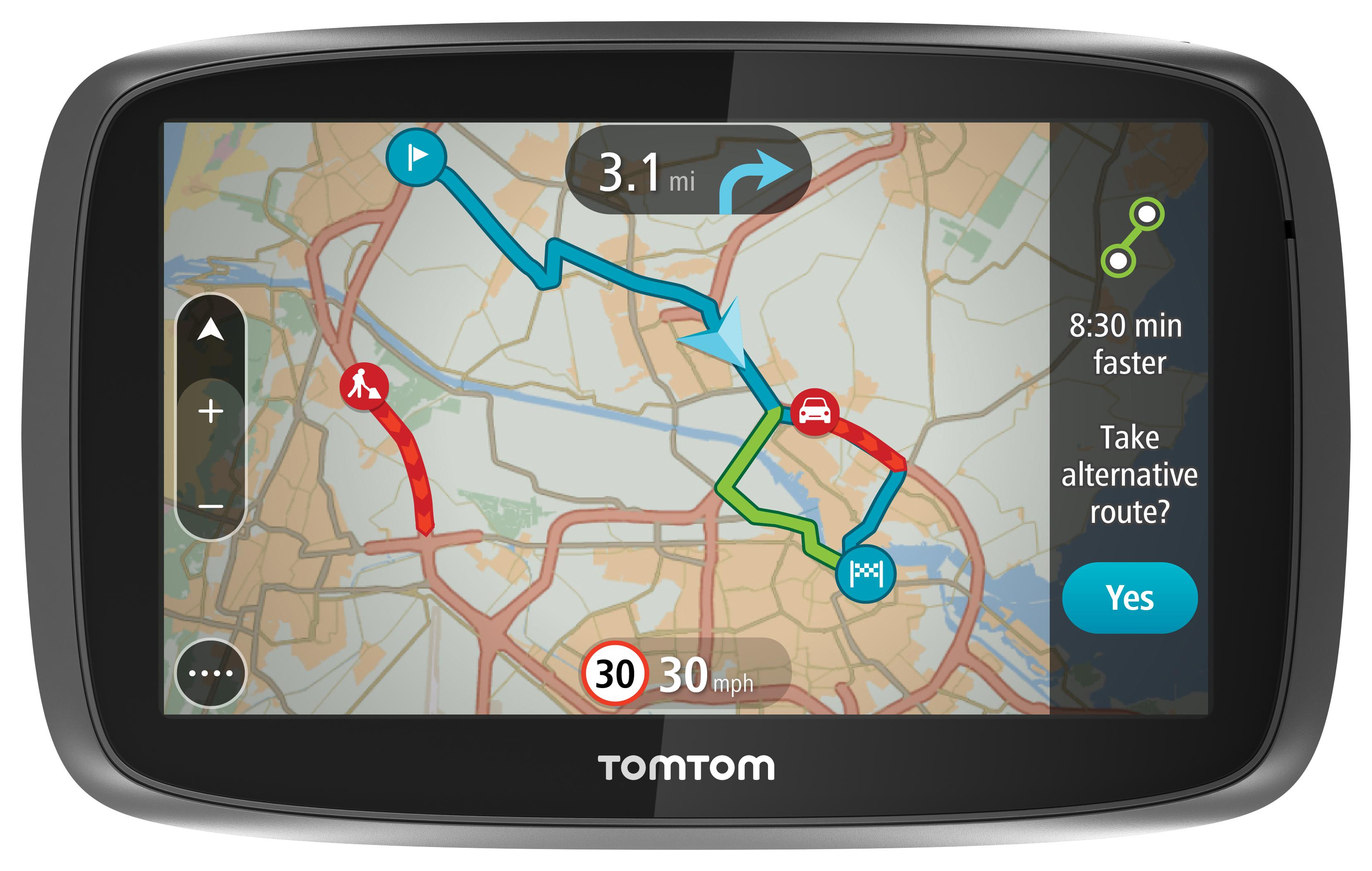 126981: TomTom GO 500 5 Sat Nav with Lifetime Traffi...