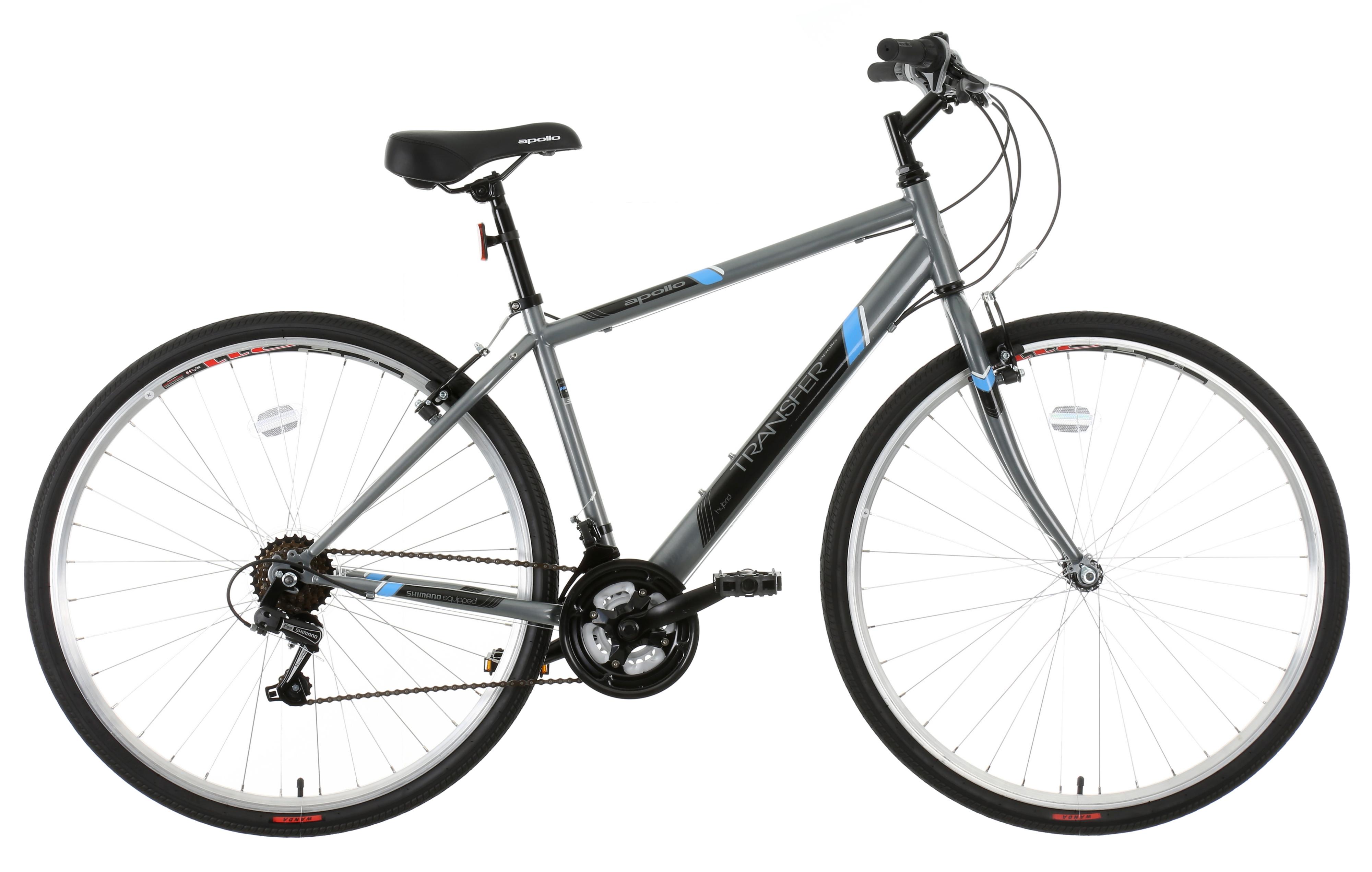 apollo transfer mens hybrid bike review