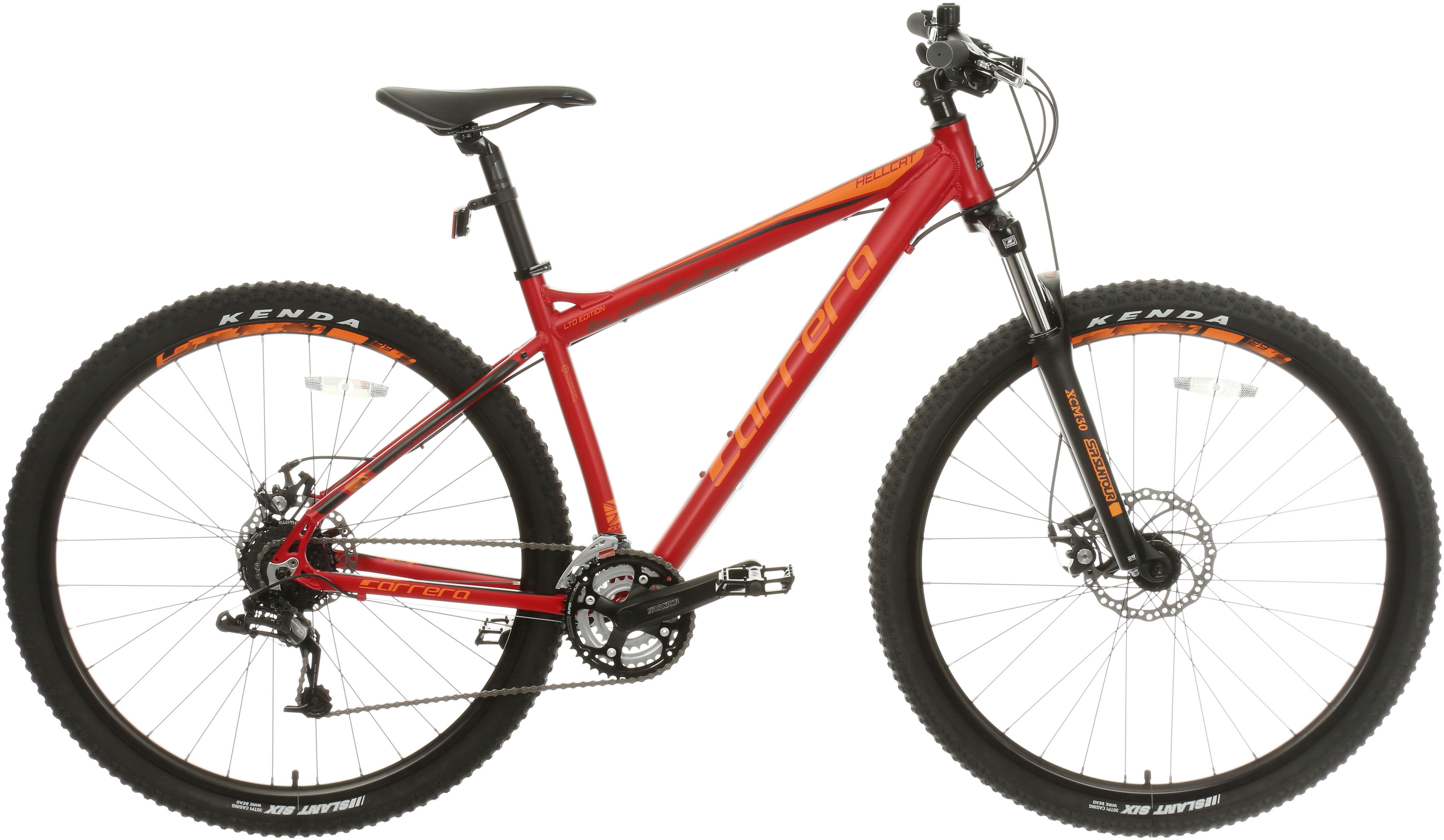 Red carrera store bike halfords