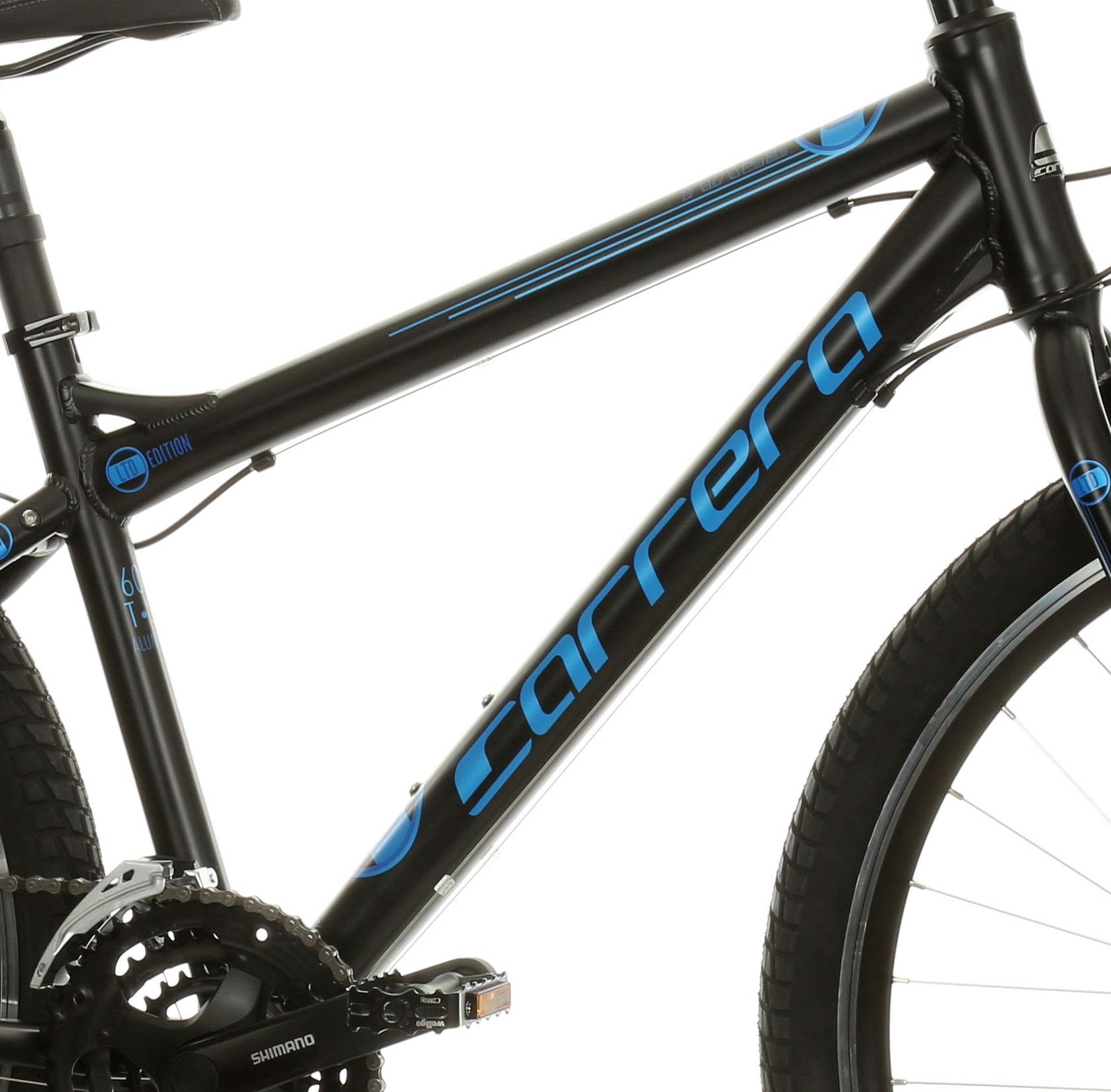 carrera axle mens hybrid bike review