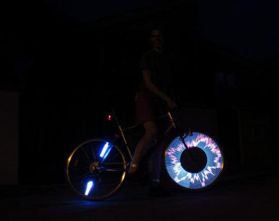 bike wheel lights halfords