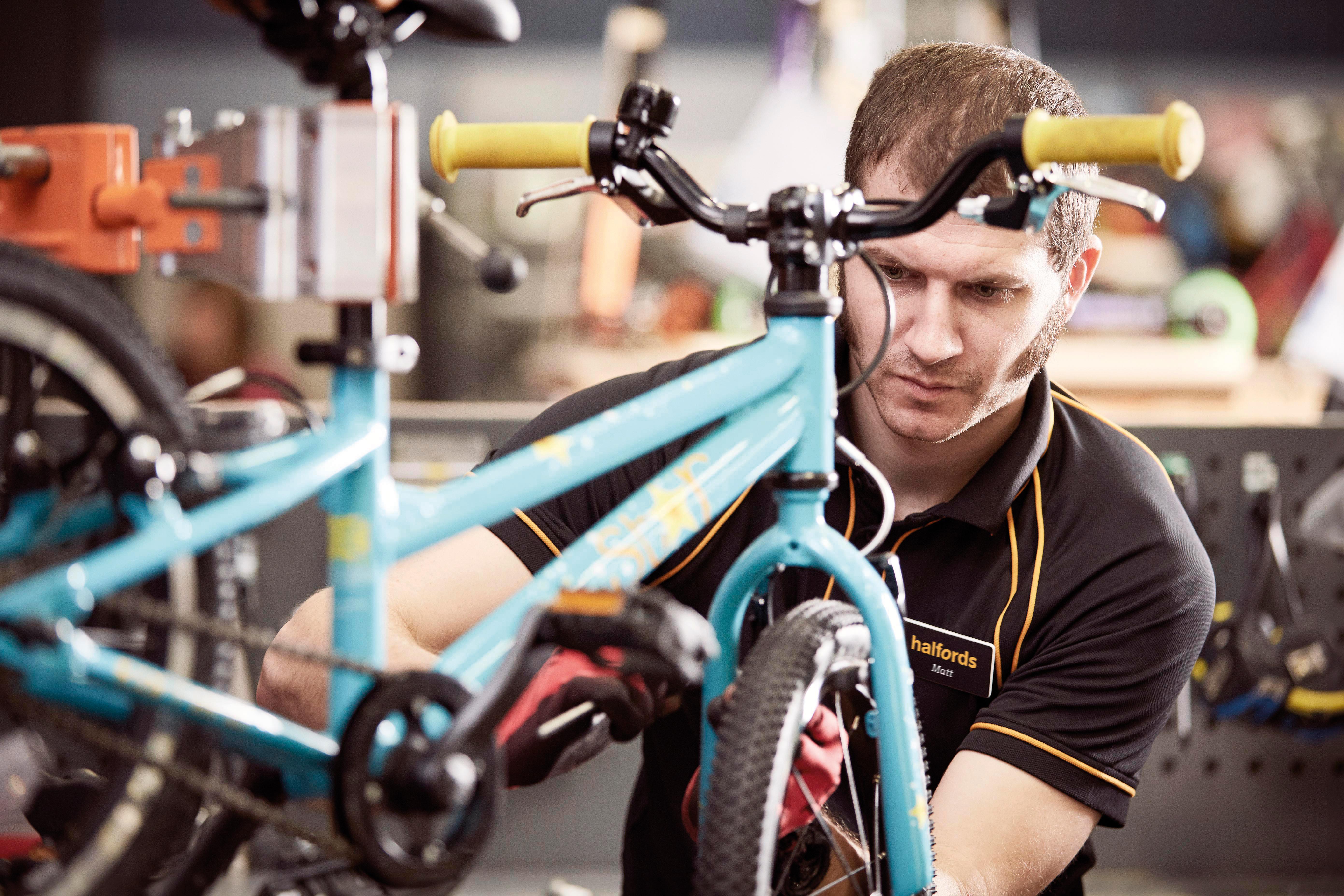 halfords bike maintenance