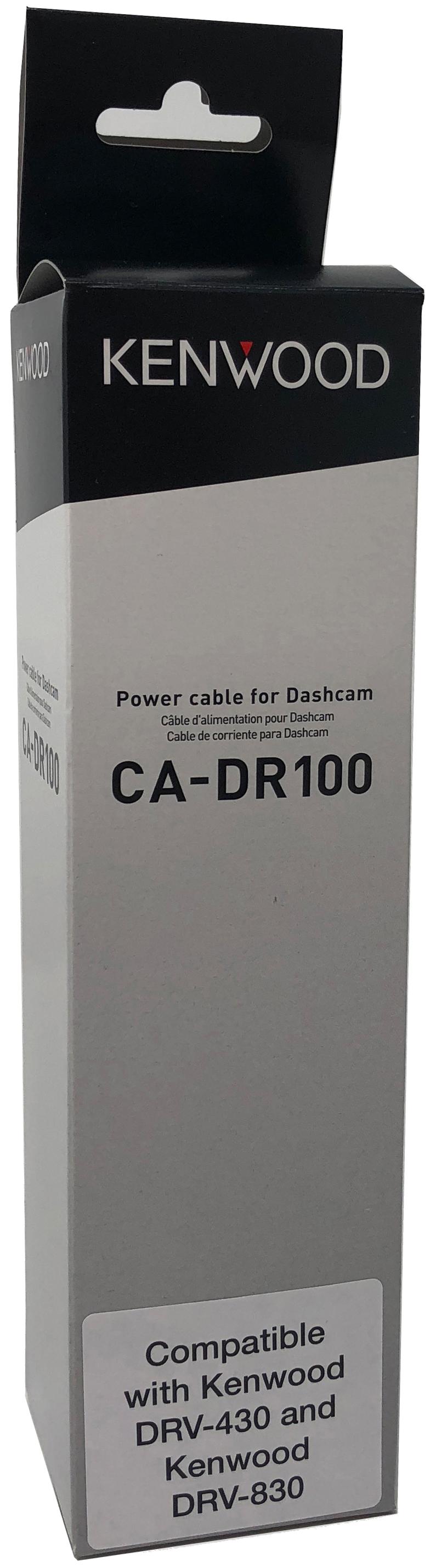 Kenwood Ca-Dr100 Hardwired Fitting Kit For Drv-830 & Drv-430 Dash Cams