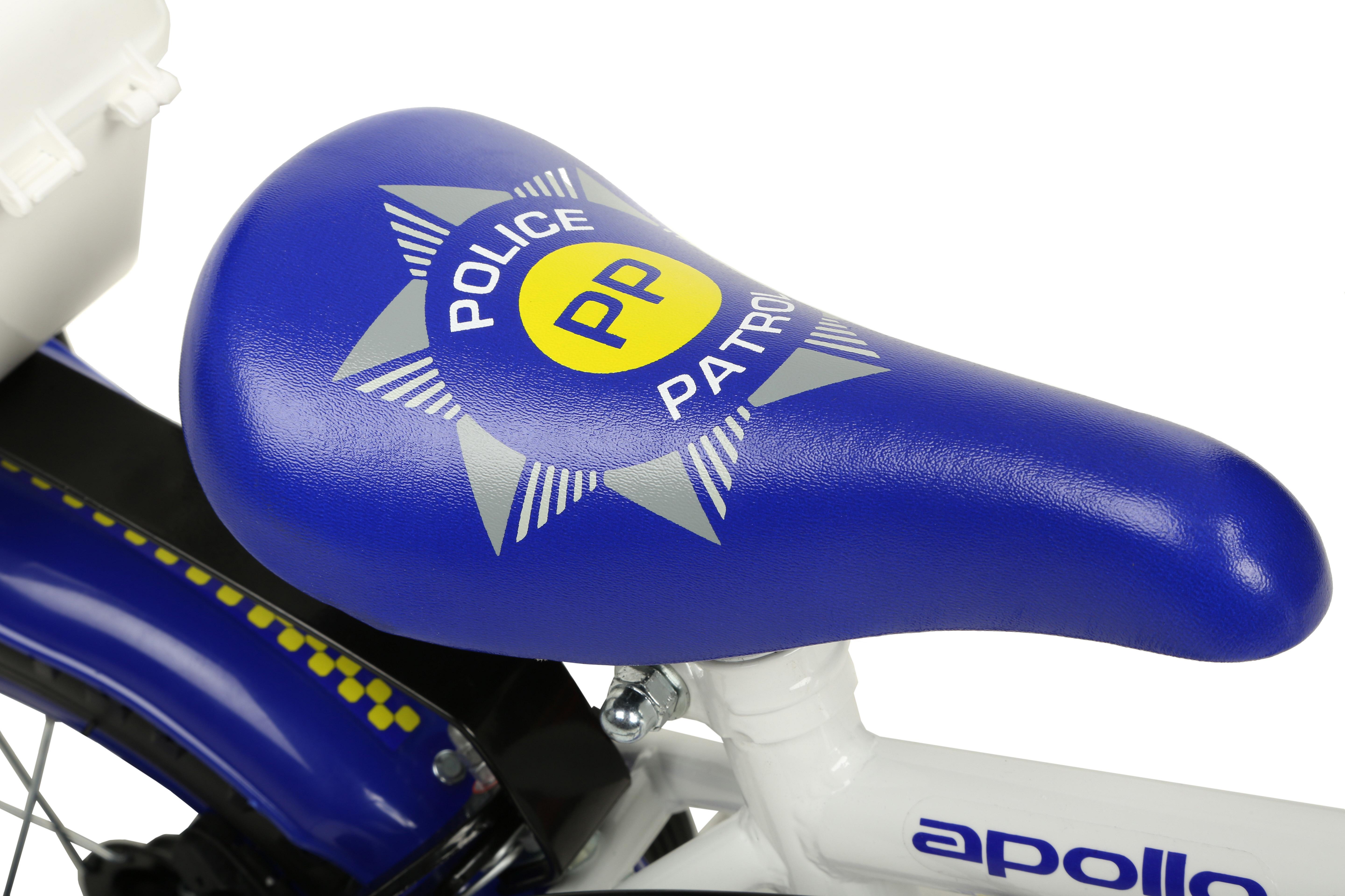 halfords police patrol bike