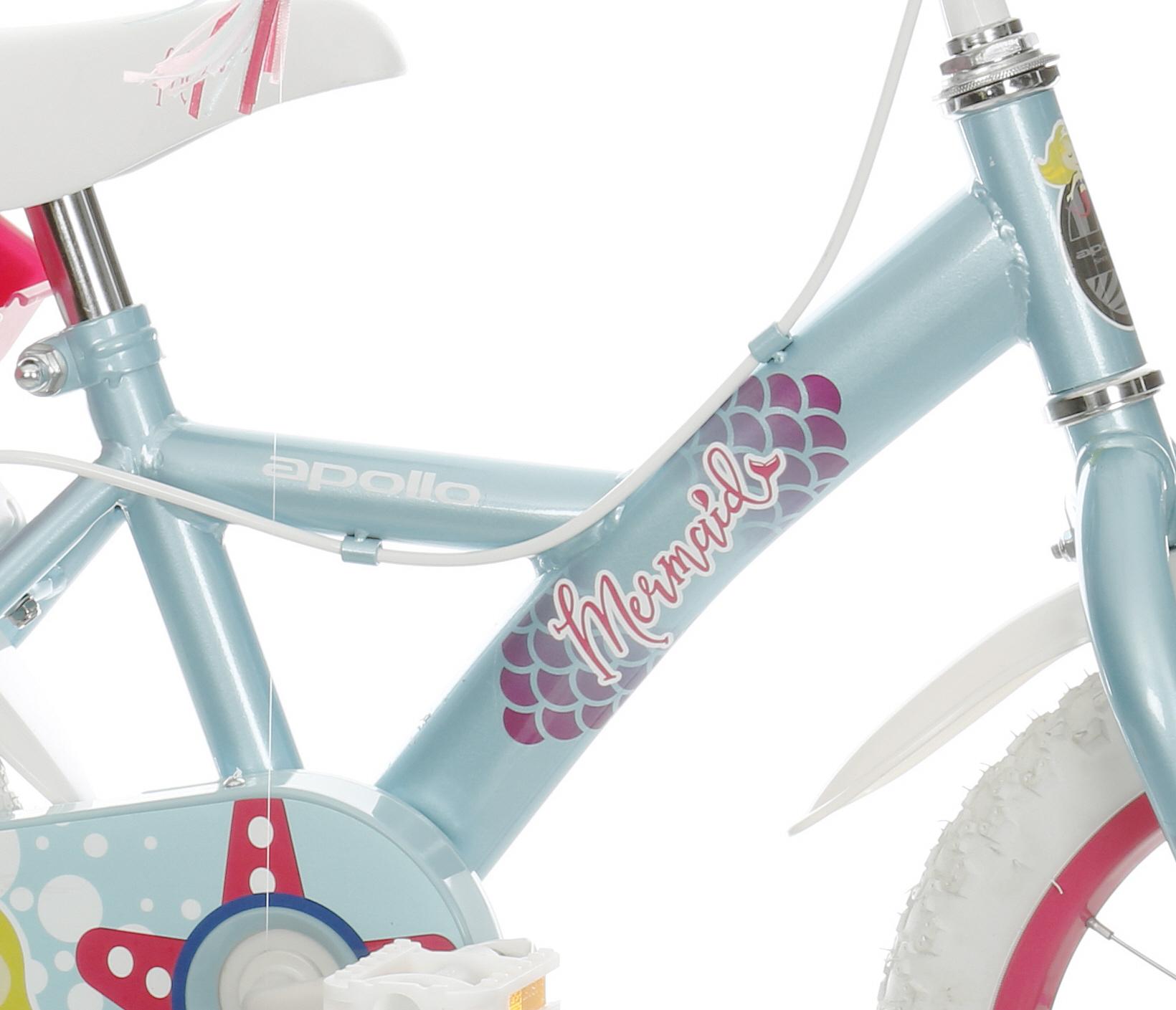 little mermaid bike 18 inch