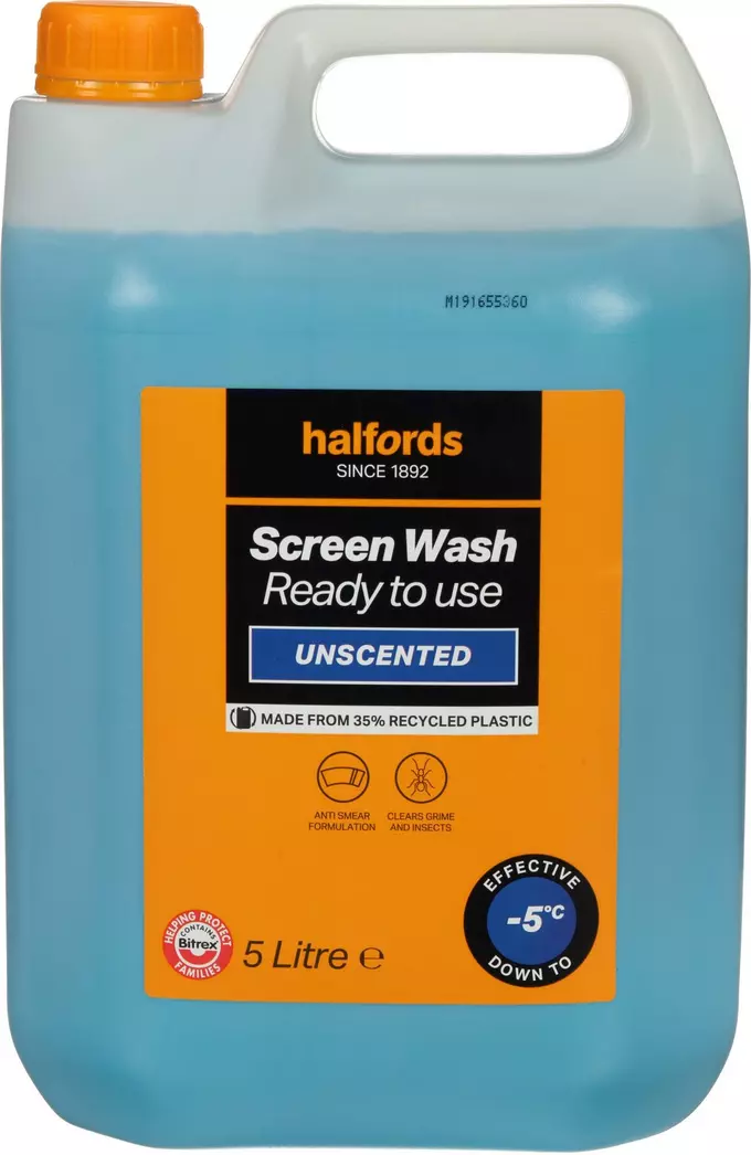 Halfords 5 Ready Mixed Screenwash 5l Halfords Uk