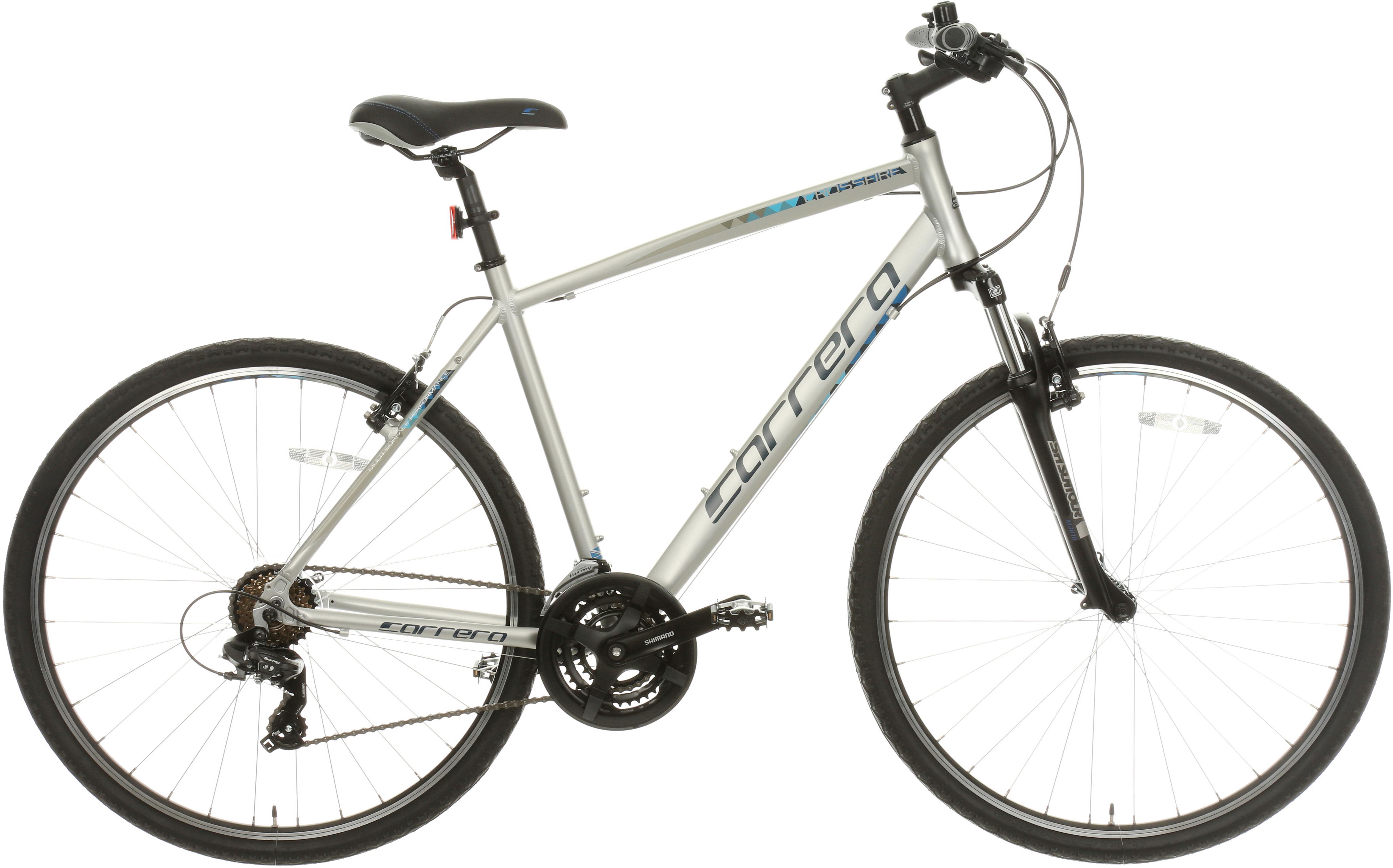 carrera crossfire hybrid bike