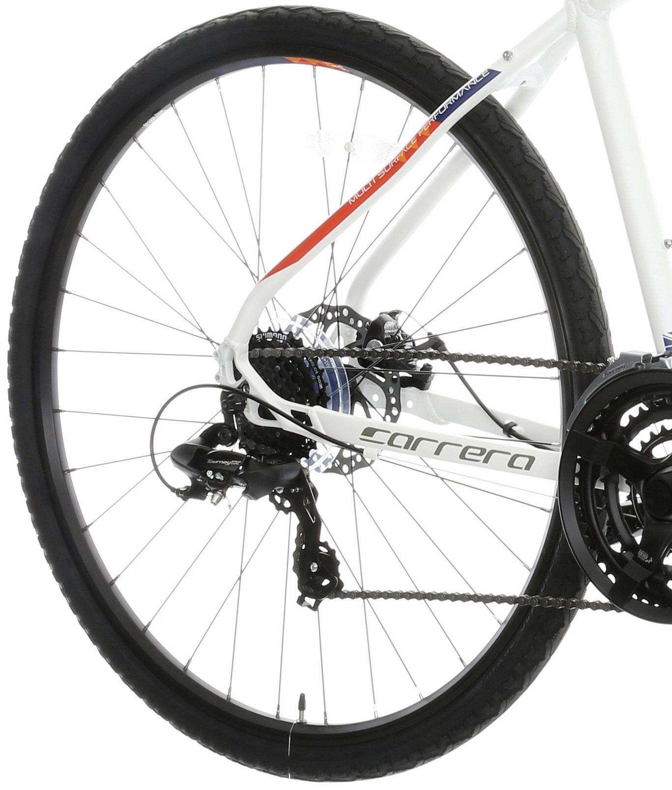 carrera crossfire 2 mens hybrid bike 2016 black 17