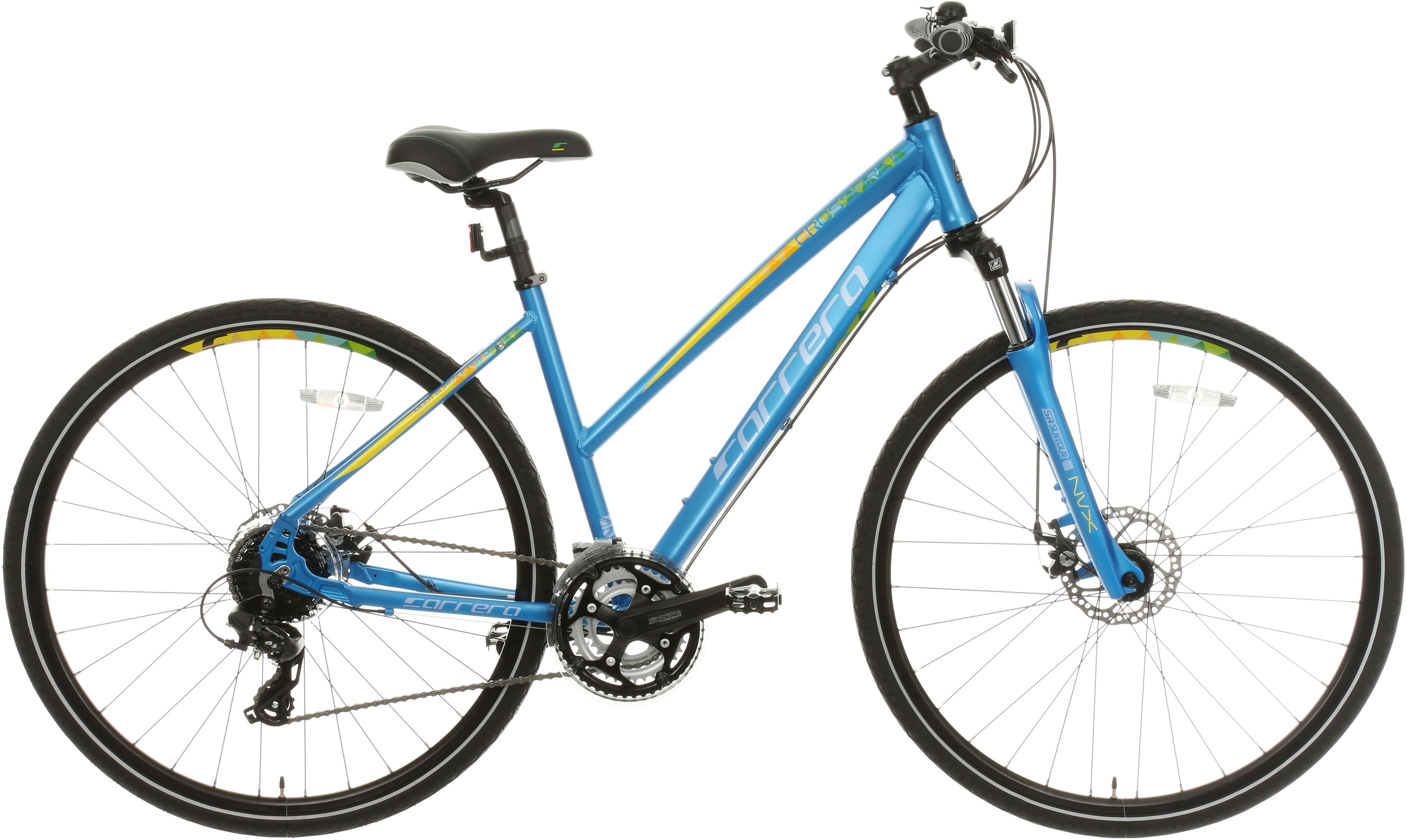 carrera crossfire 2 ladies hybrid bike