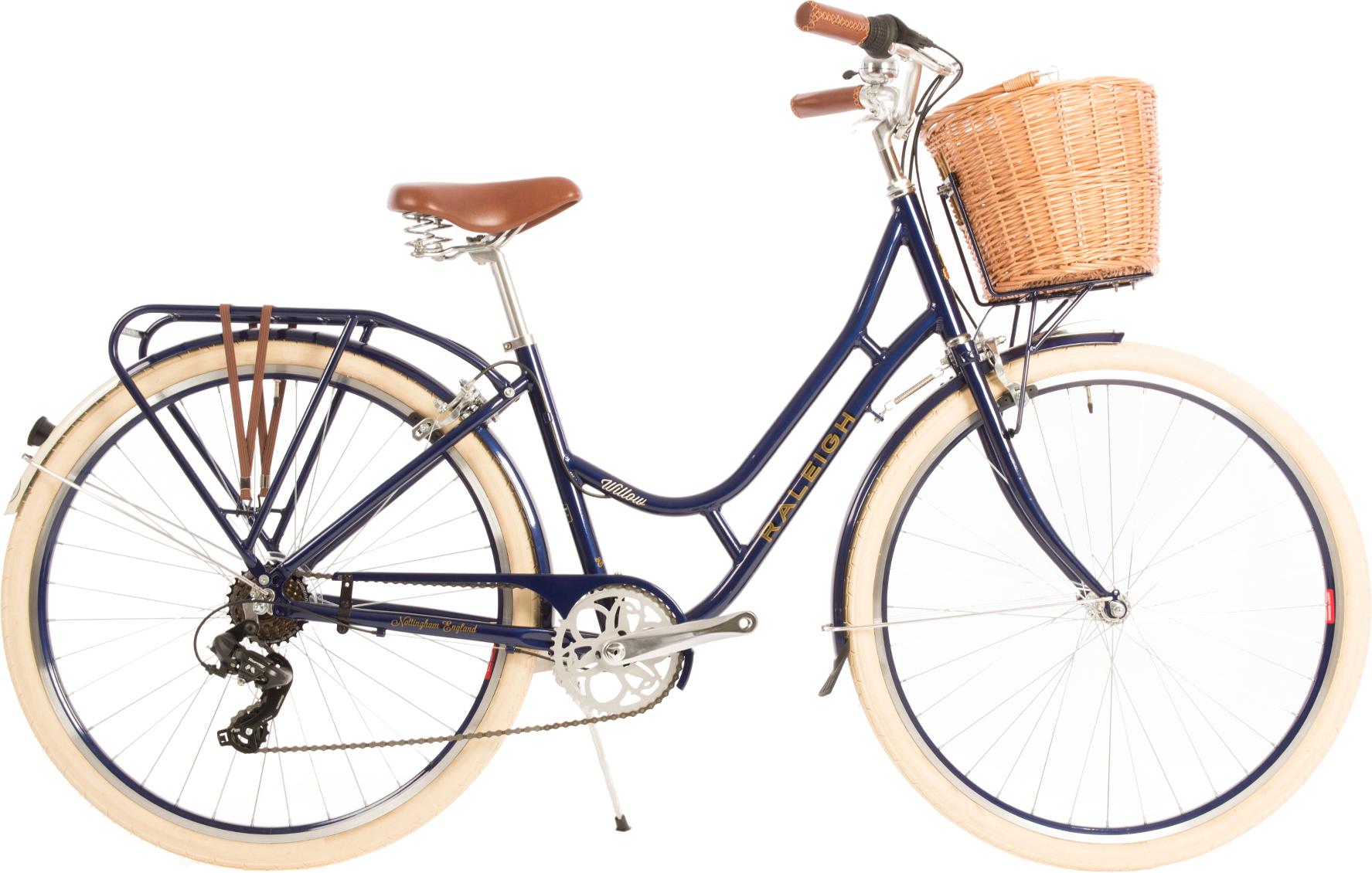 raleigh bike with basket