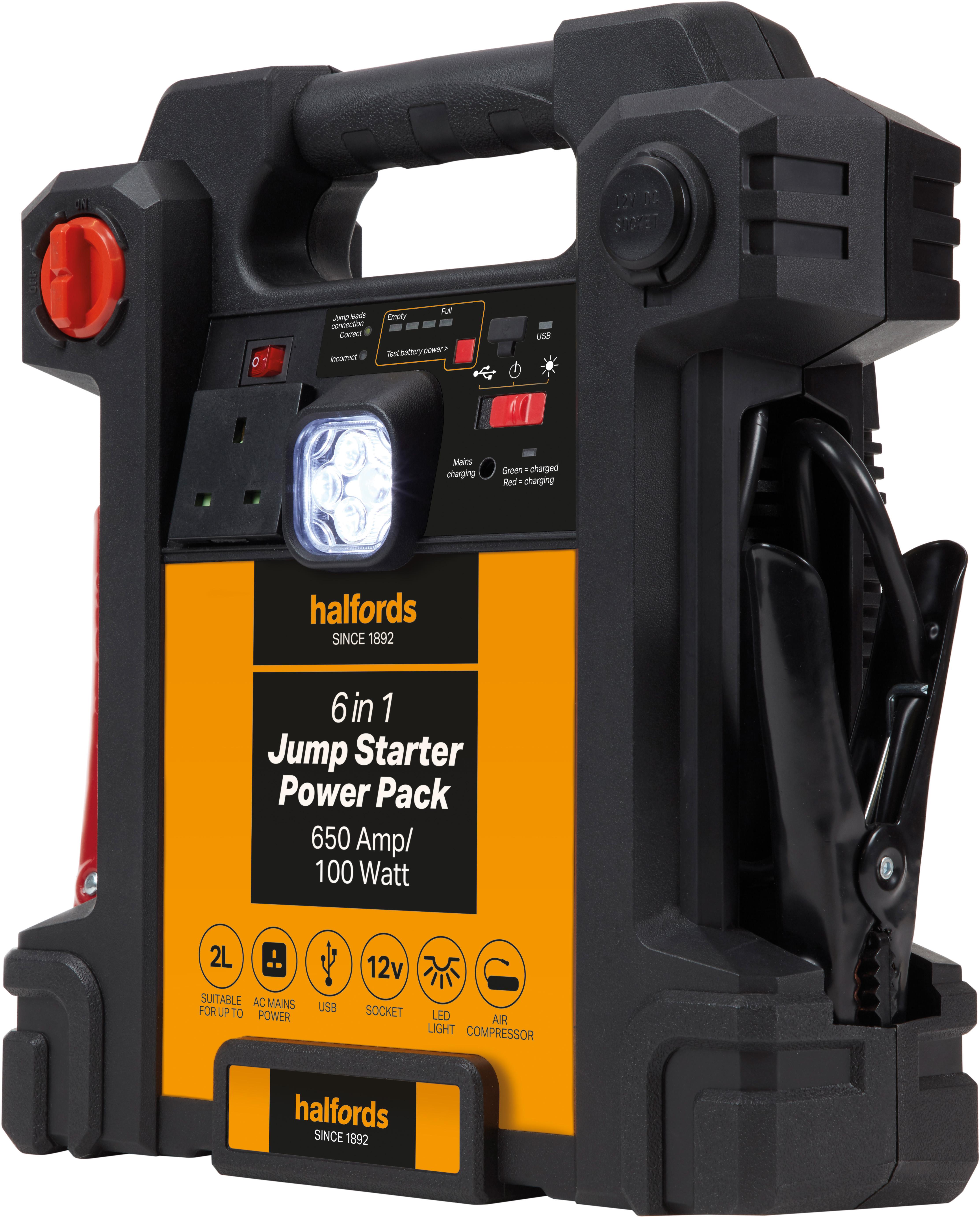 Swoop UK Halfords 6In1 Jump Starter Power Pack