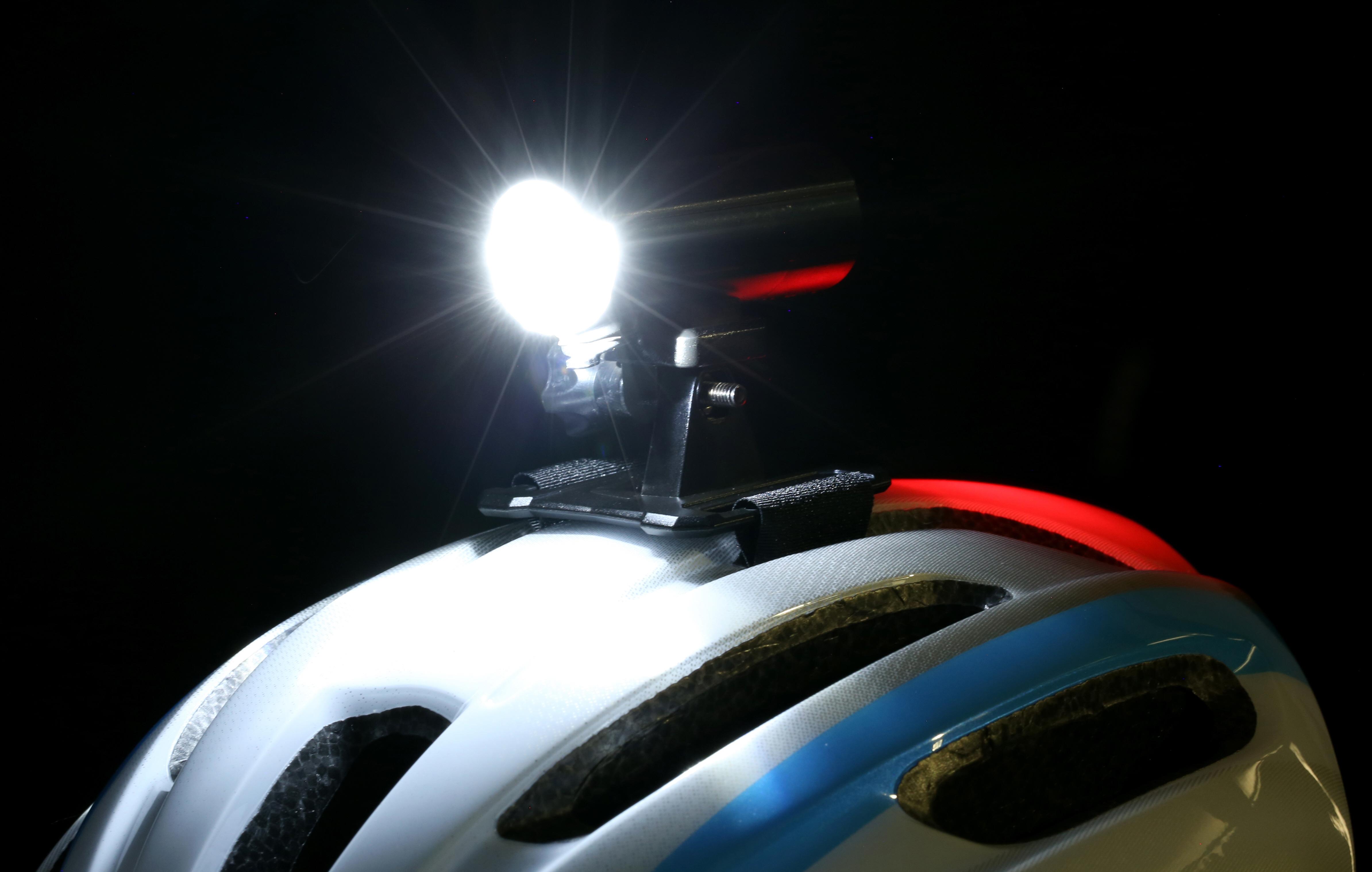 bicycle helmet light