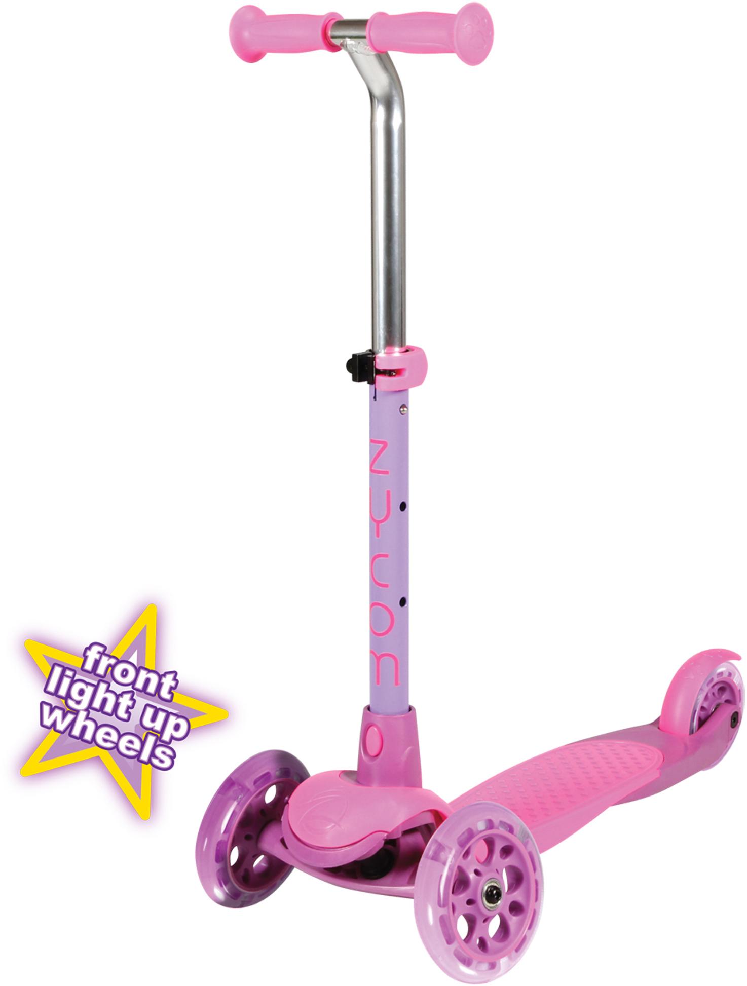 halfords pink scooter