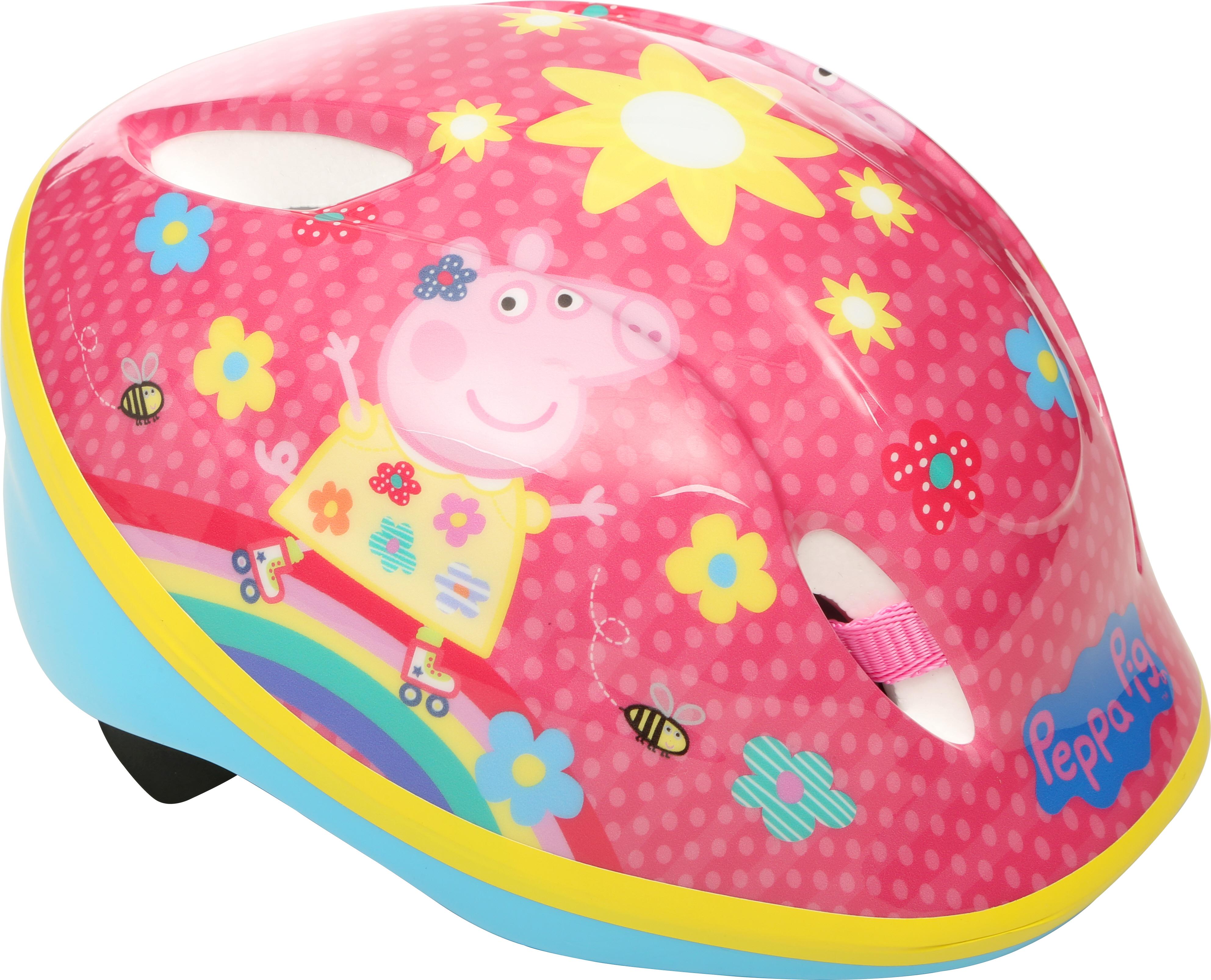 peppa pig bicycle helmet