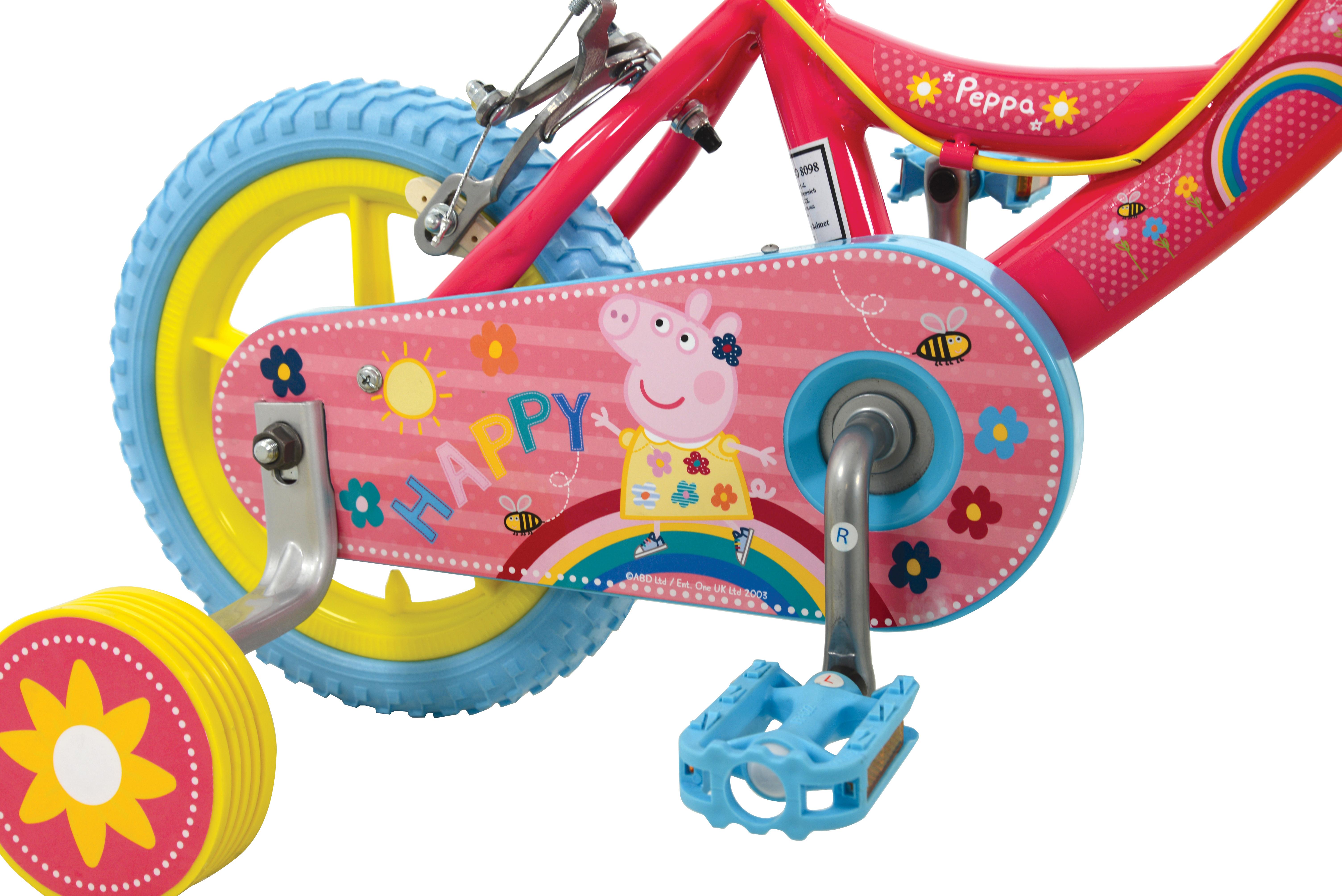 peppa pig kids bike