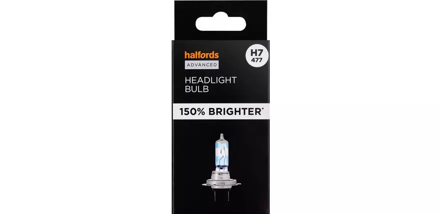 H7 477 Car Headlight Bulb Halfords Advanced Up To 150 Percent Brighter Single Pack Halfords Uk