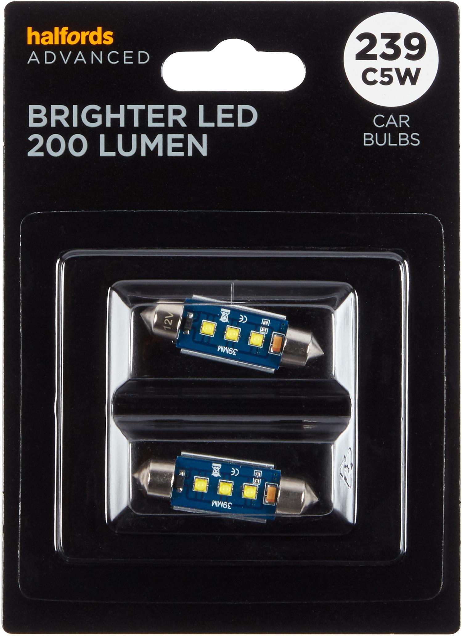 number plate bulb halfords