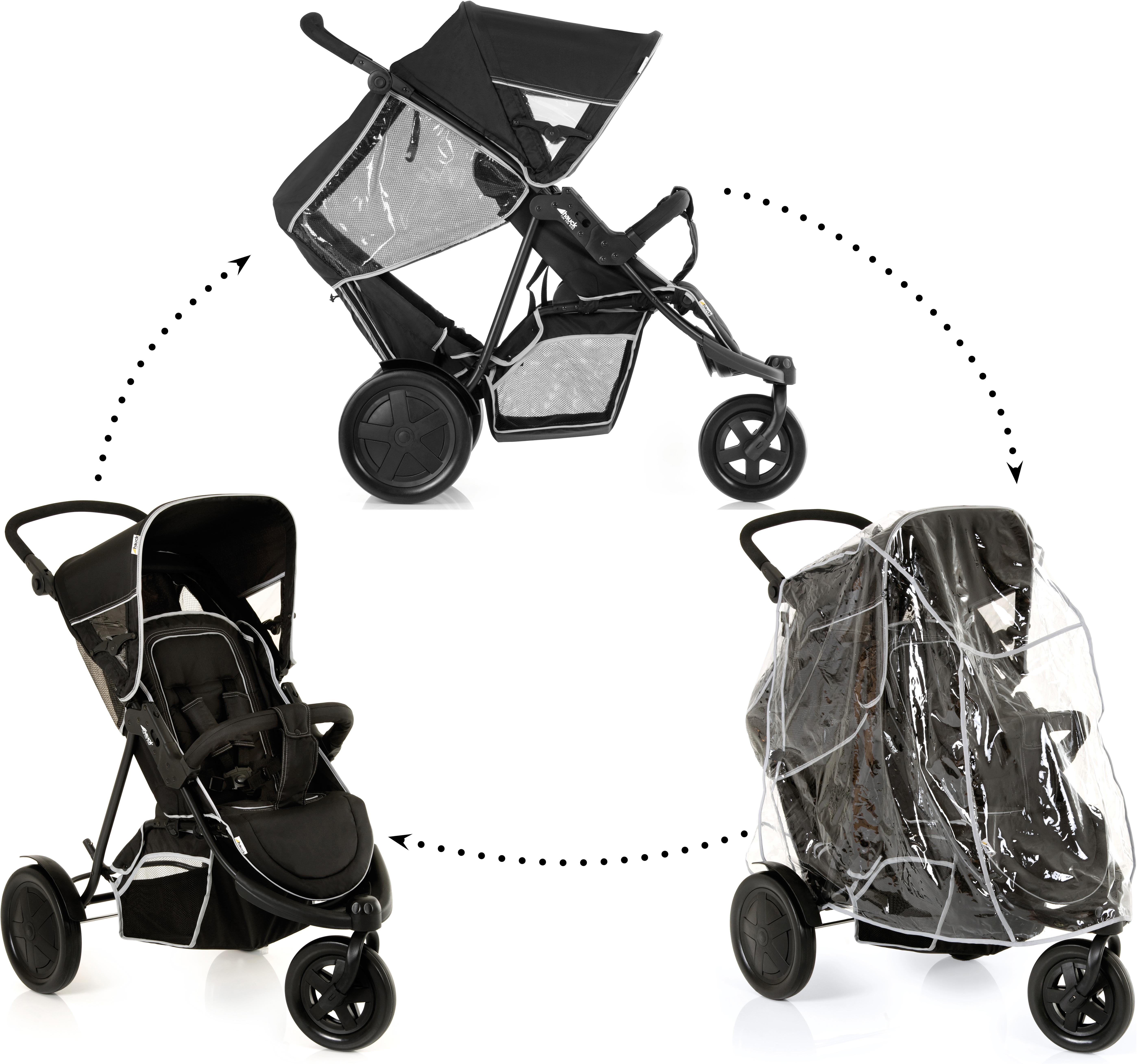 hauck double pushchair