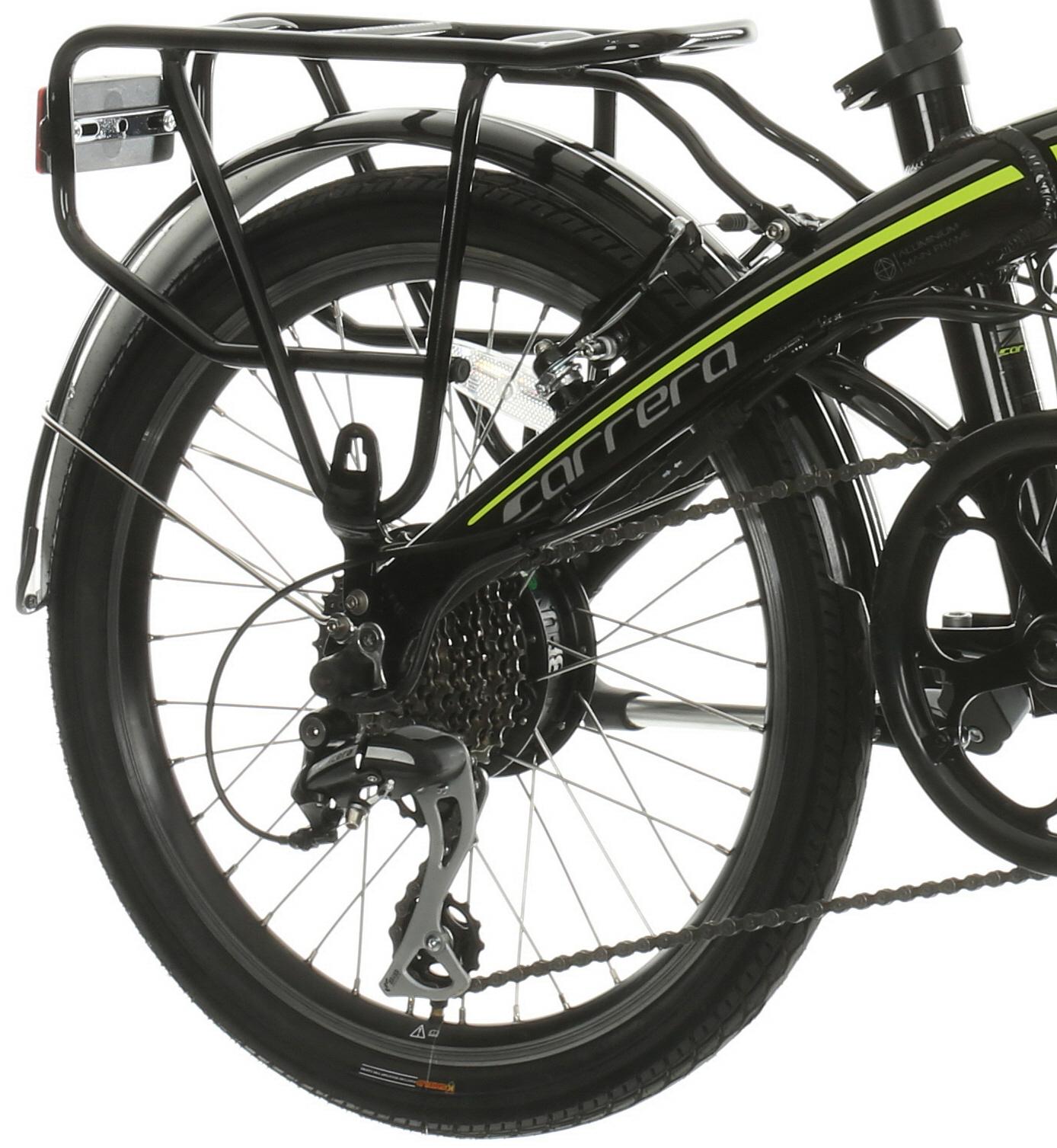 carrera crosscity e electric folding bike