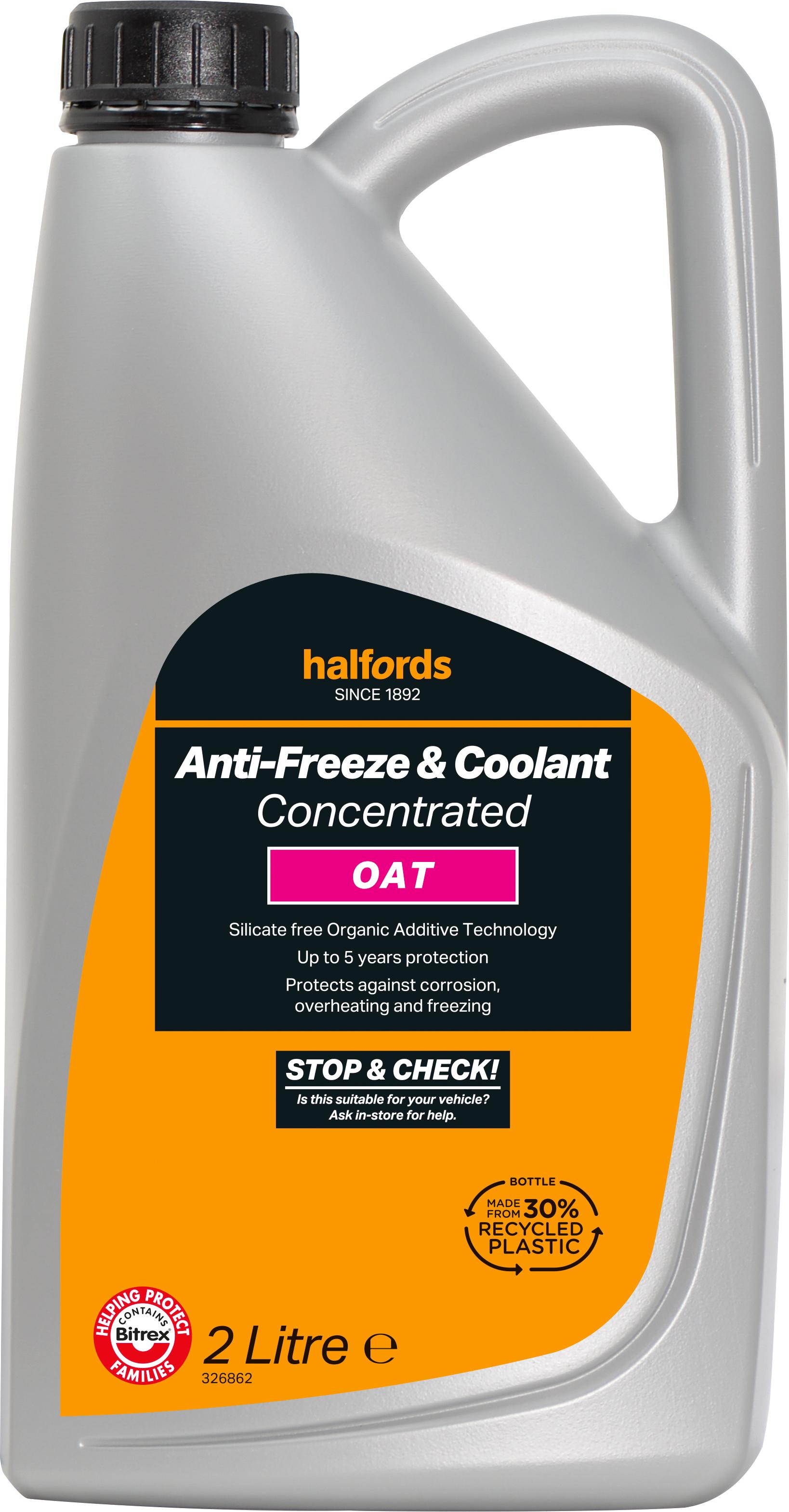 Halfords Oat Antifreeze How Car Specs