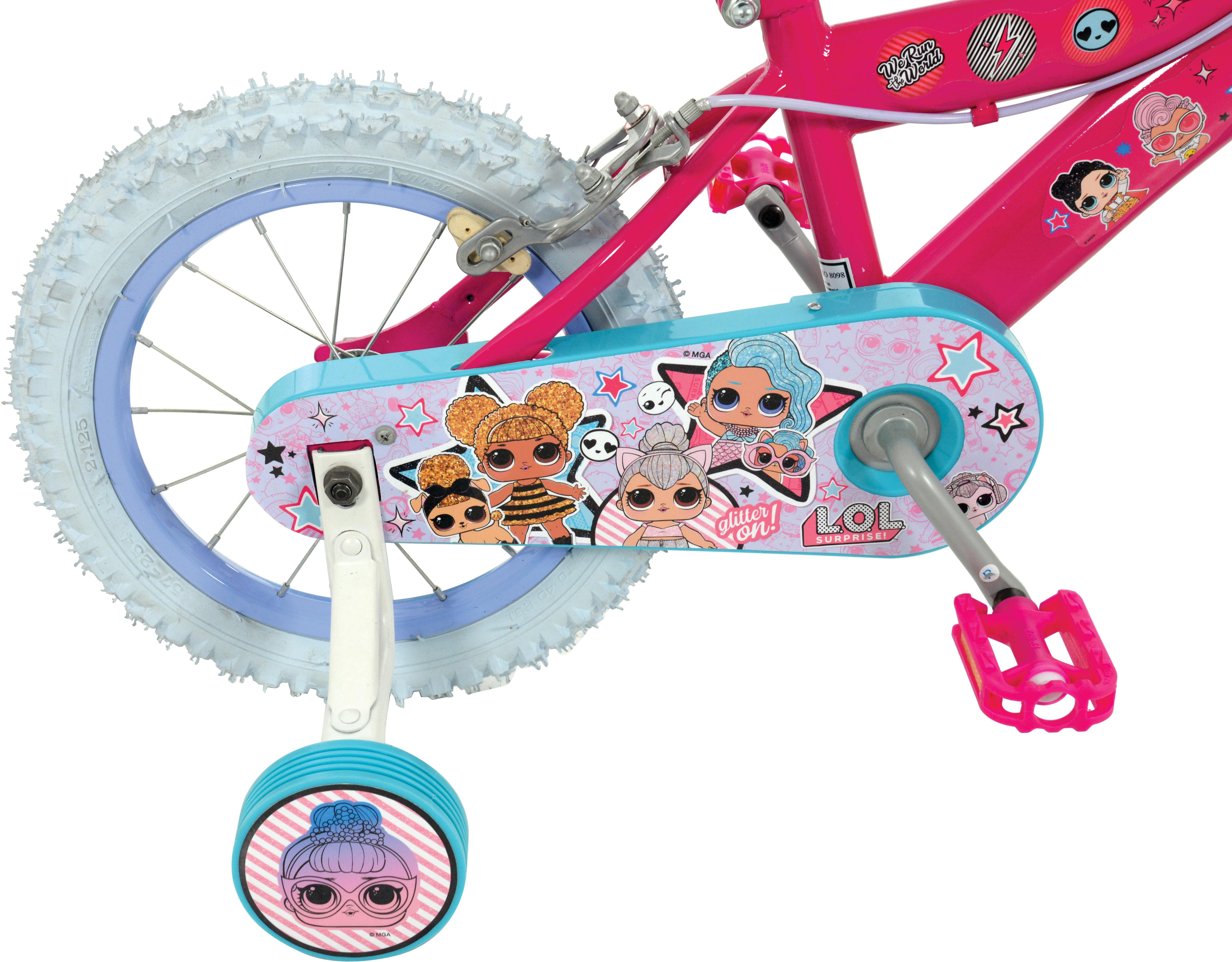 lol doll bike 14 inch