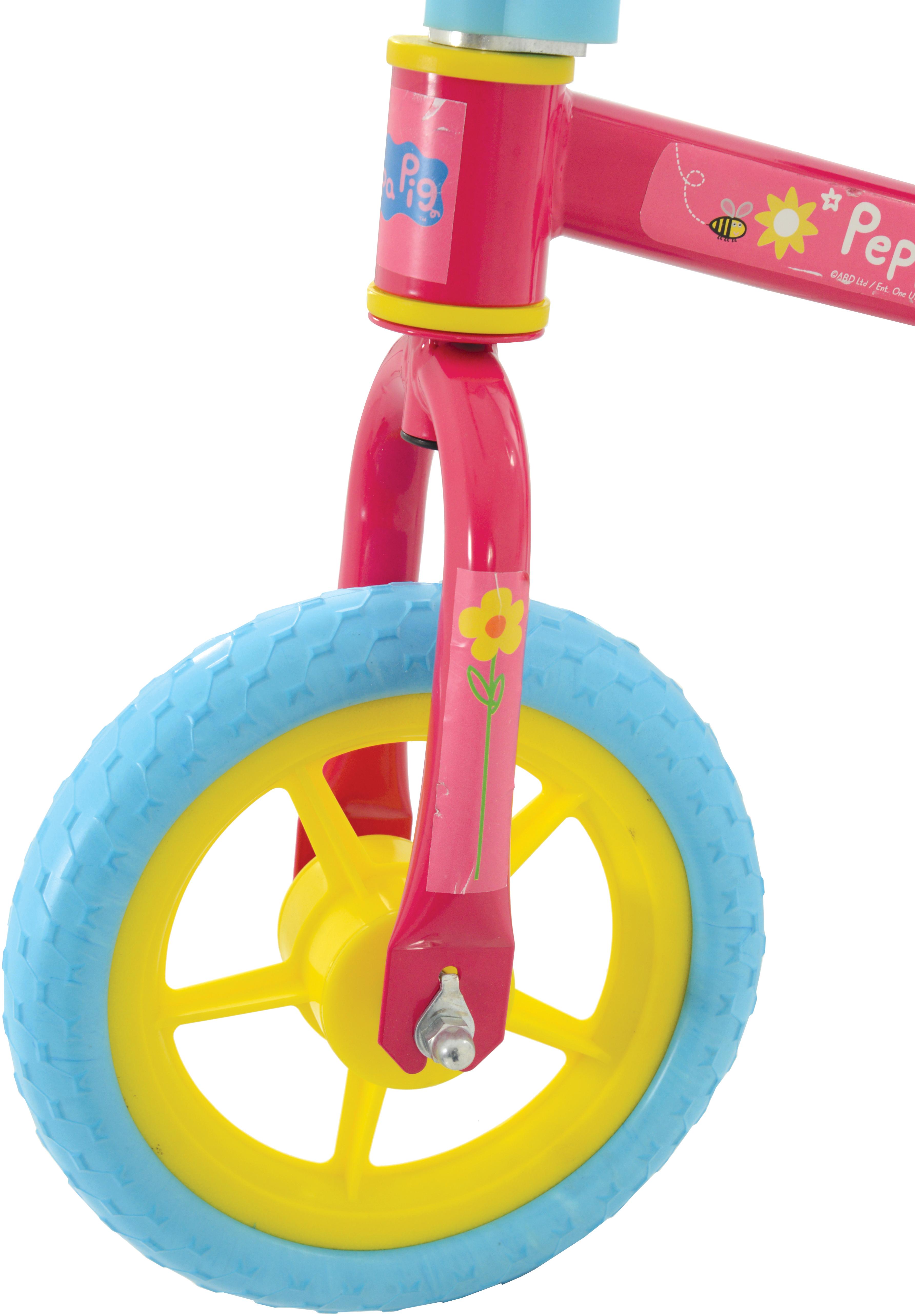 peppa pig balance bike halfords