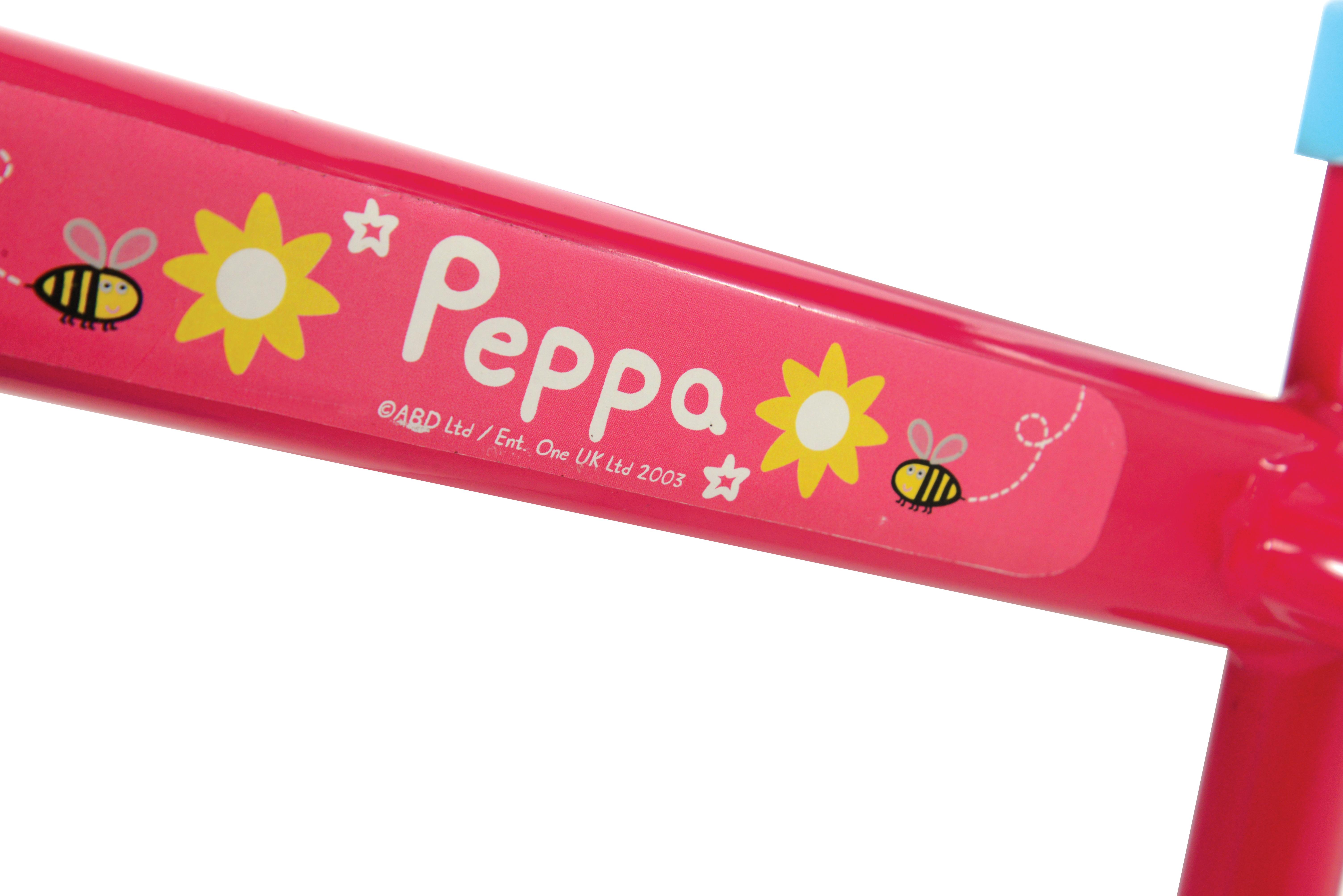 peppa pig balance bike halfords