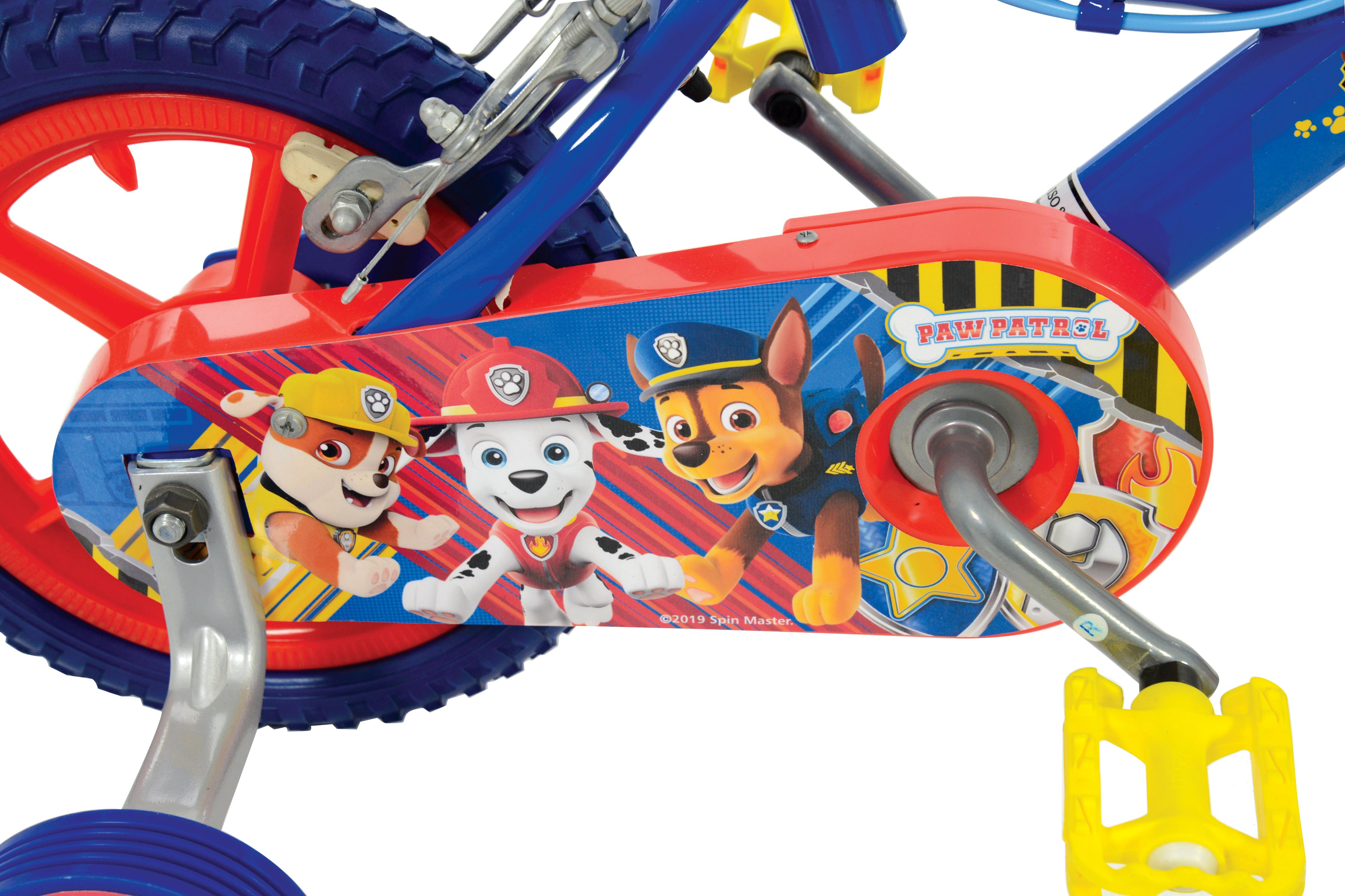 halfords paw patrol bike