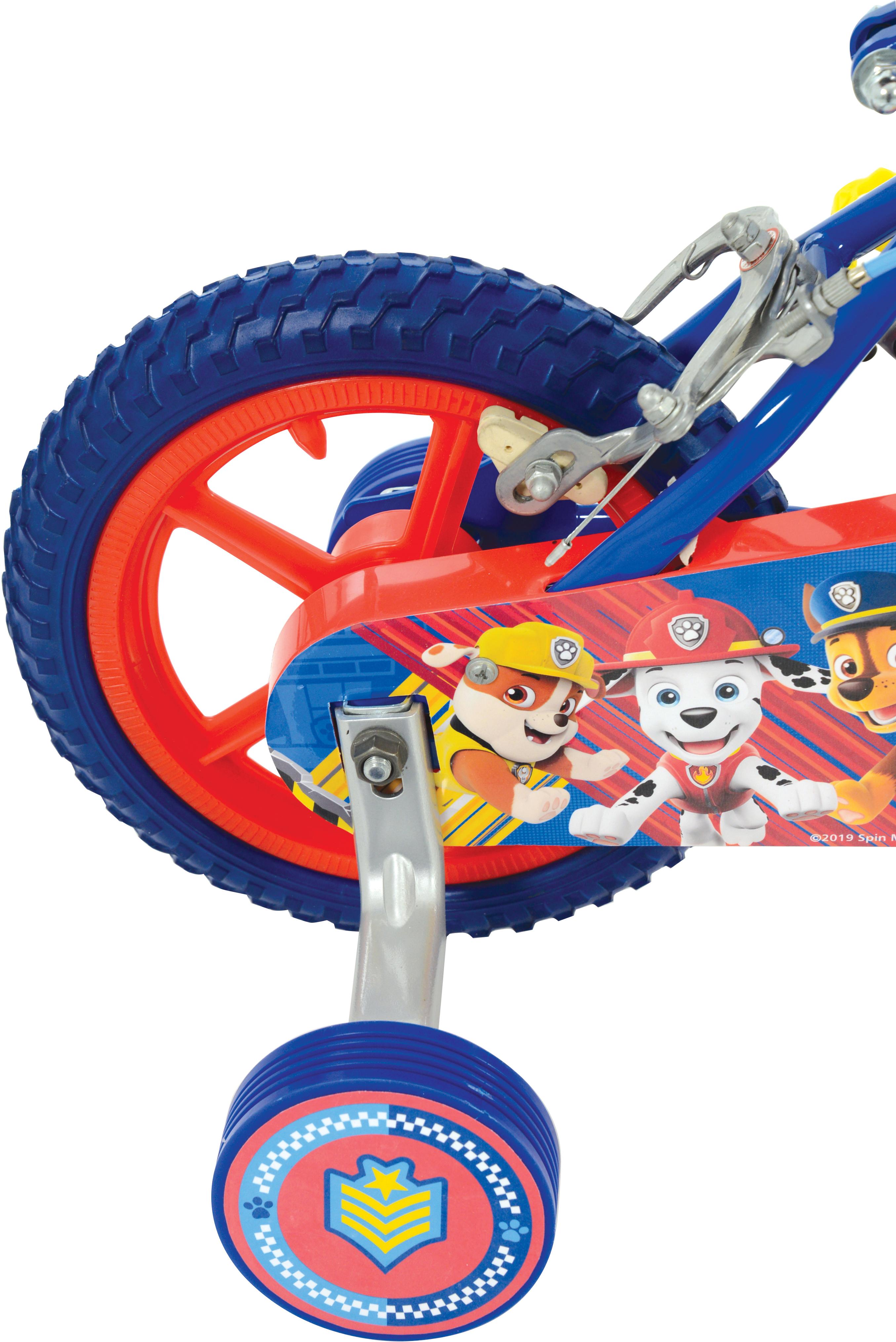 paw patrol bike with stabilisers