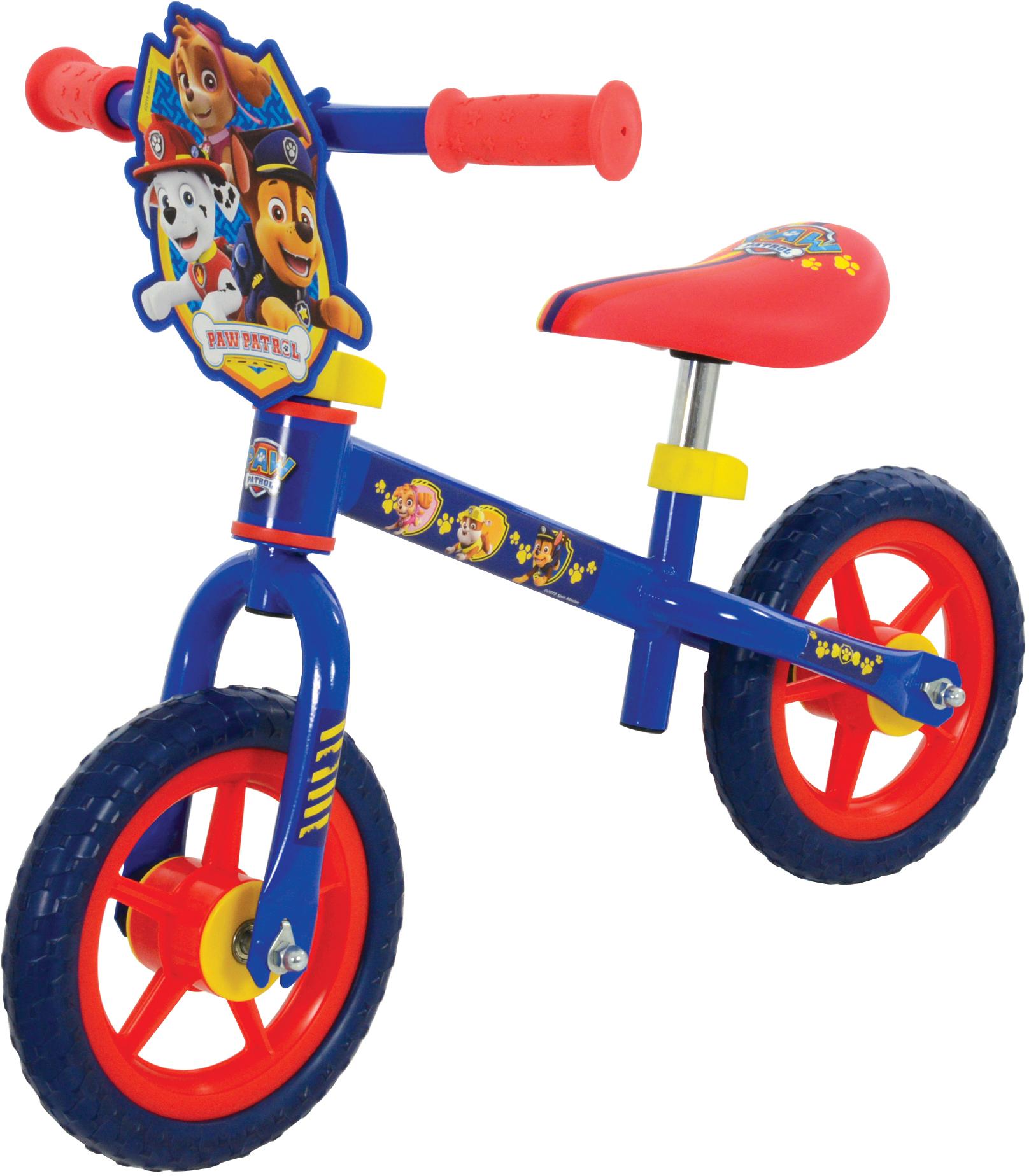 paw patrol bike with stabilisers