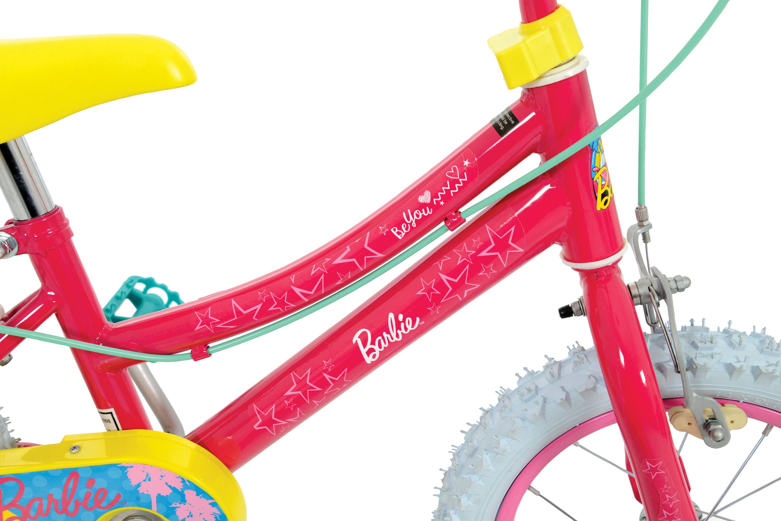 halfords barbie bike