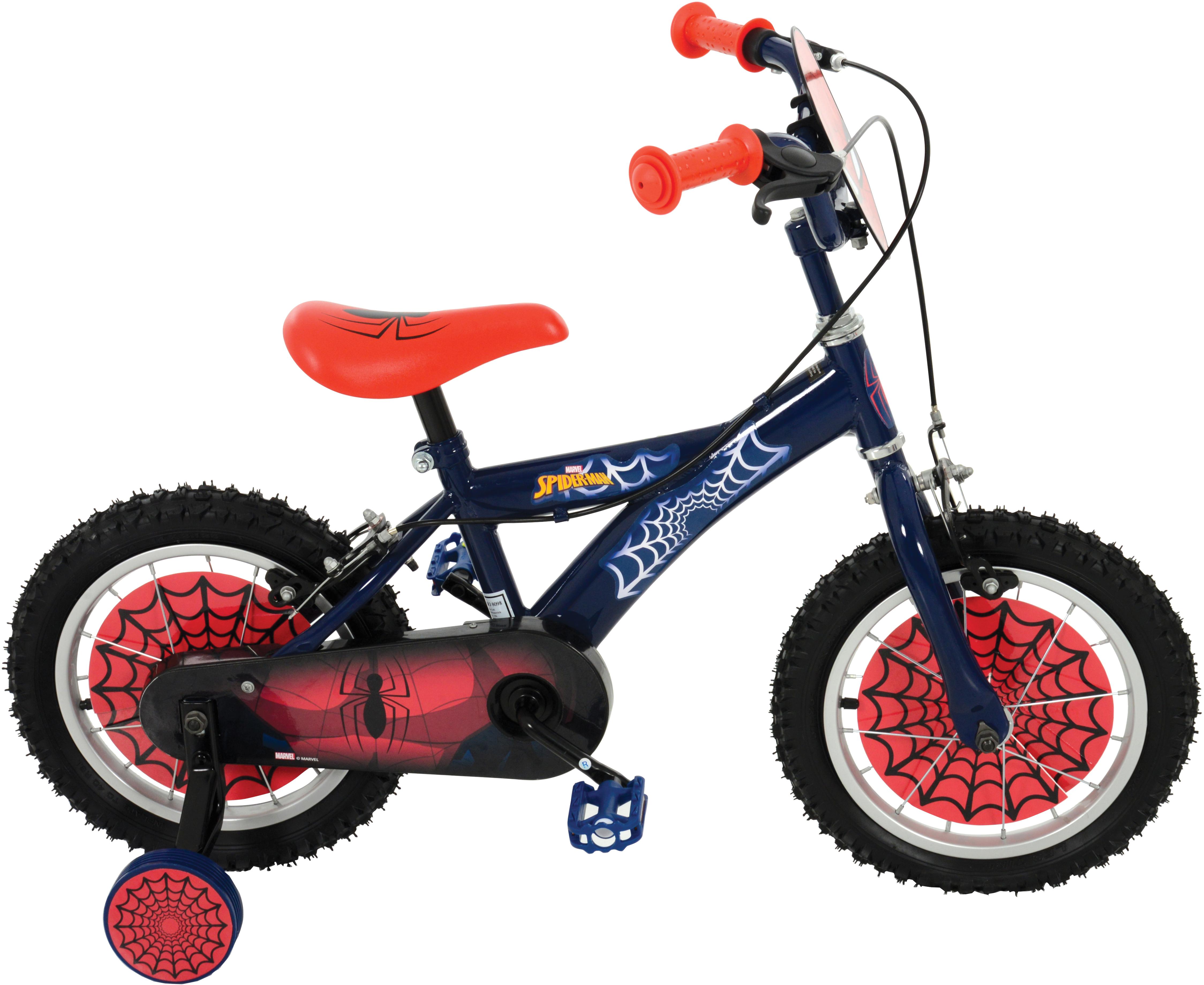 spiderman bicycle 14 inch