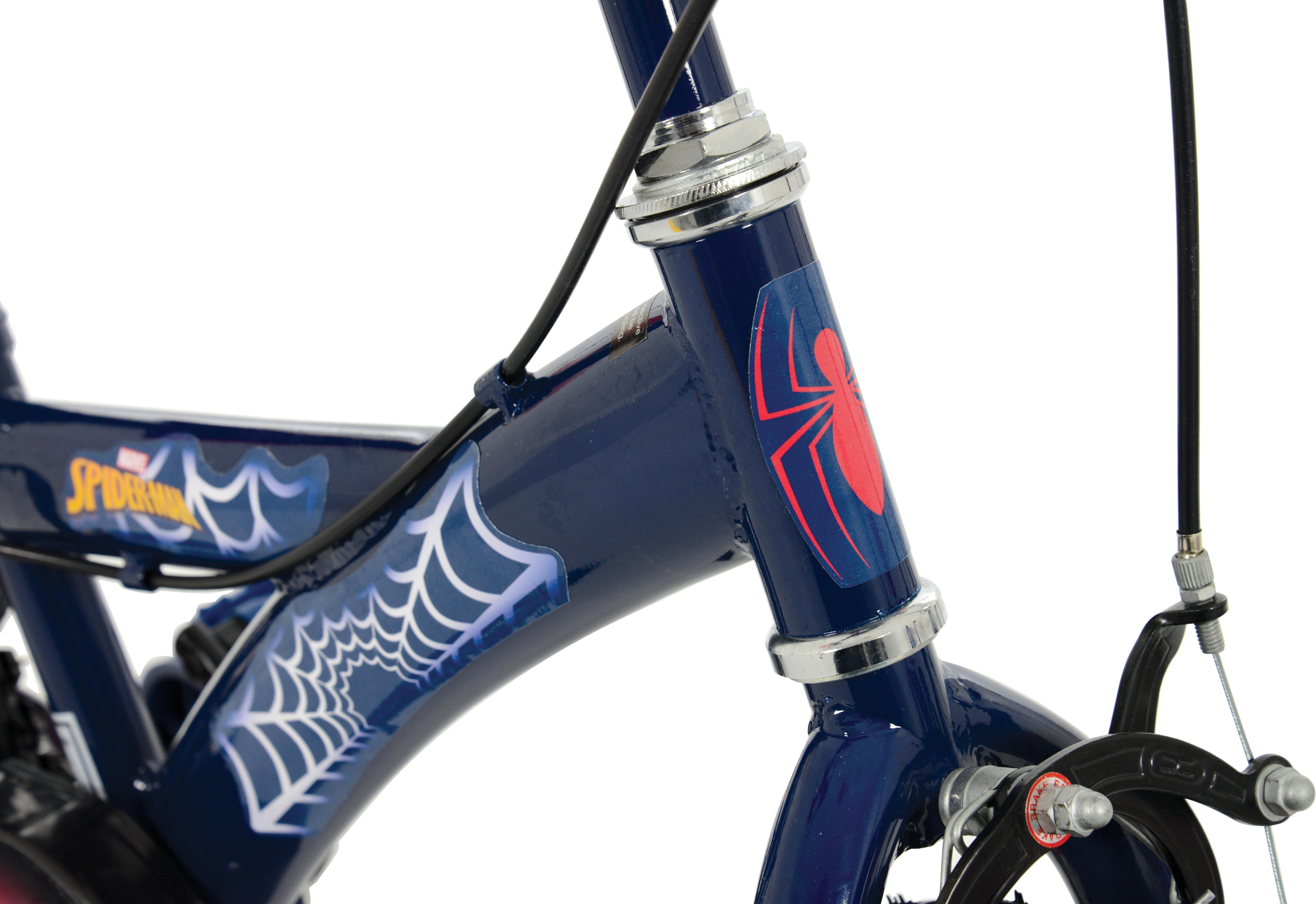 halfords spiderman bike