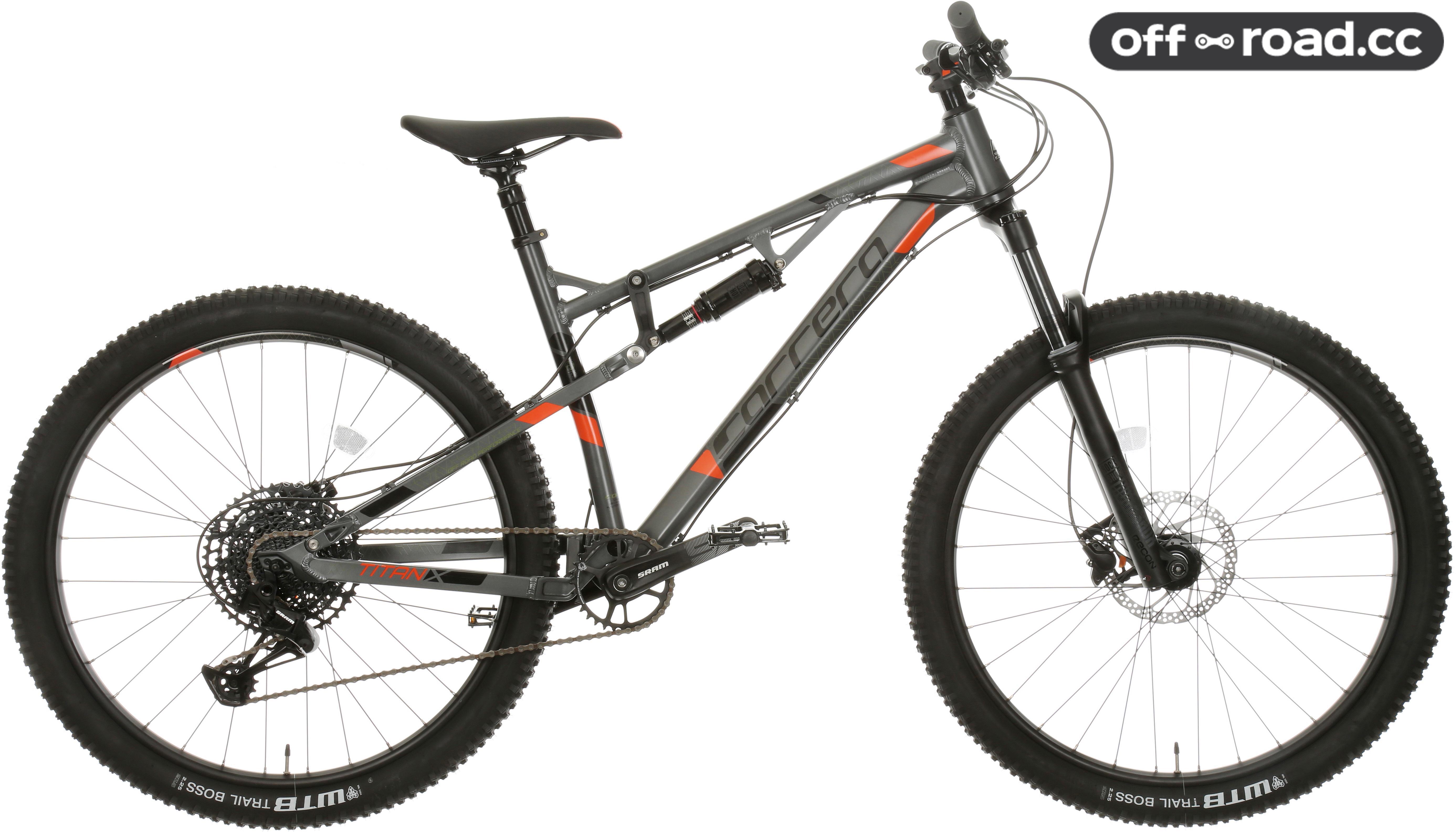 full suspension carrera mountain bike