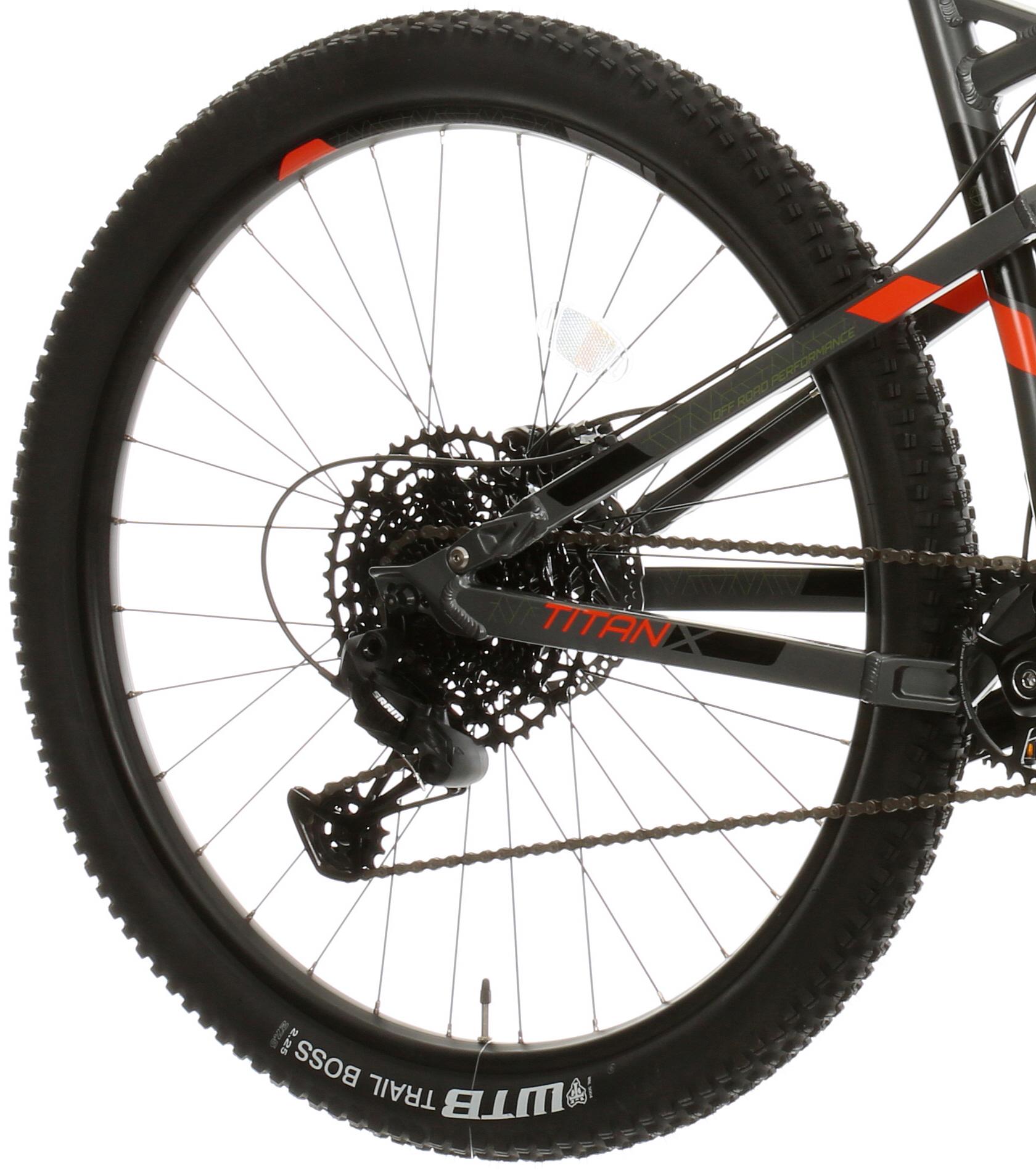 carrera titan x mens full suspension mountain bike