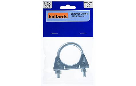 Halfords Exhaust Clamp HEX303 43mm