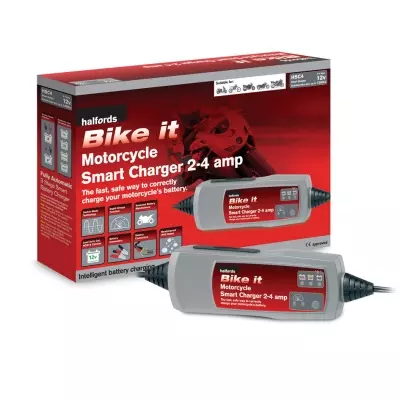 halfords smart motorcycle battery charger