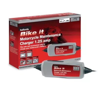 motorbike battery charger halfords