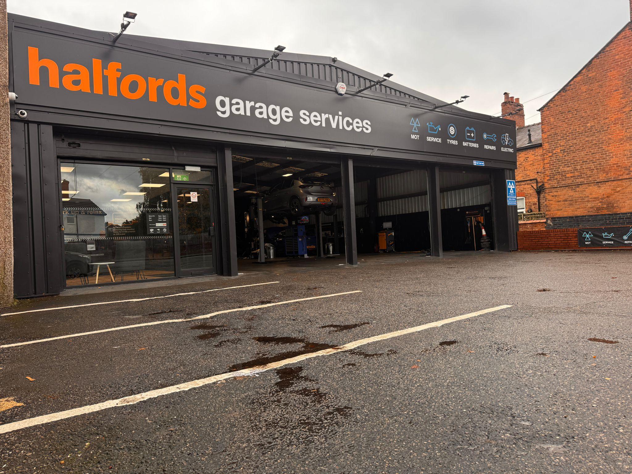 Halfords Garage Services Chester