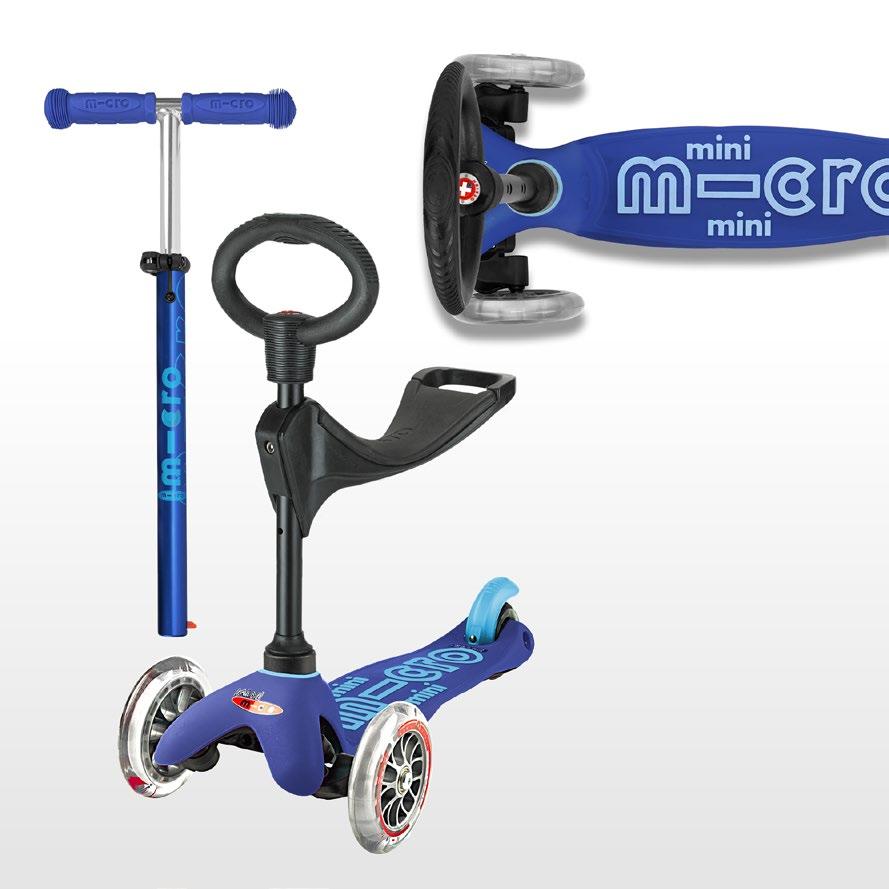 Micro Scooters Kids 3 Wheeled Scooters Halfords