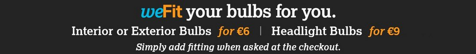 We fit Car Bulbs