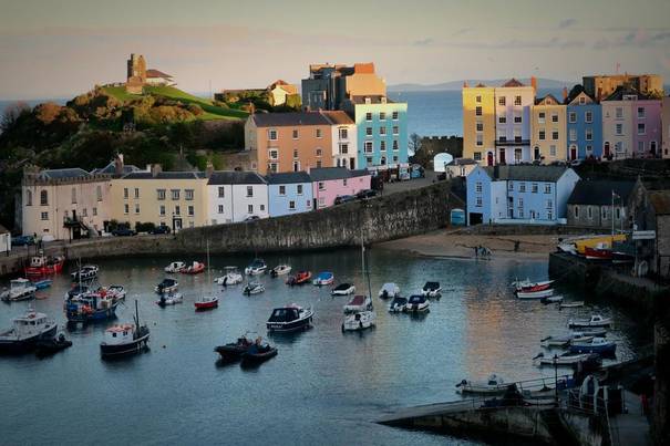 Tenby village