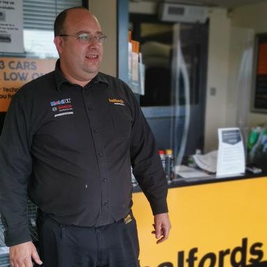 Replacing two tyres for a thankful nurse