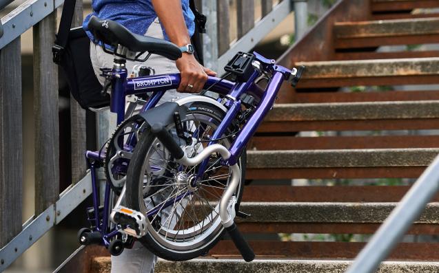 tesco folding bike