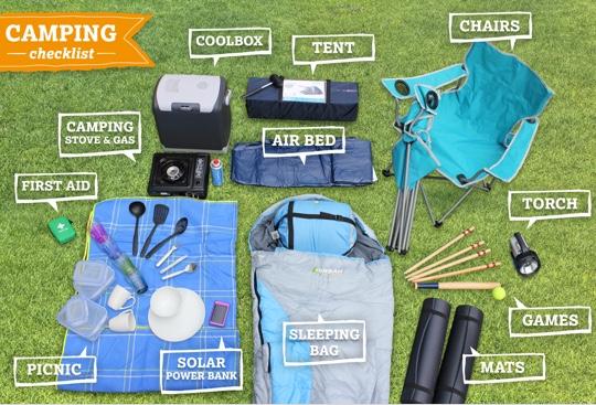 Camping checklist