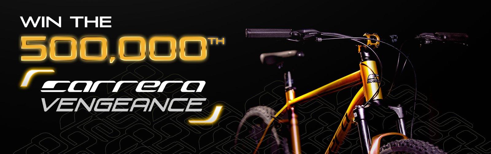 Win the 500,000th Carrera Vengeance